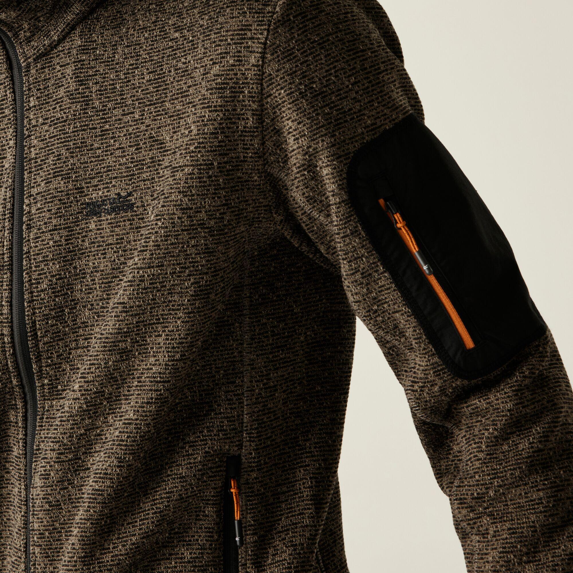Newhill Wärmendes Stretch-Fleece mit durchgehendem Reißverschluss für Herren 5/7