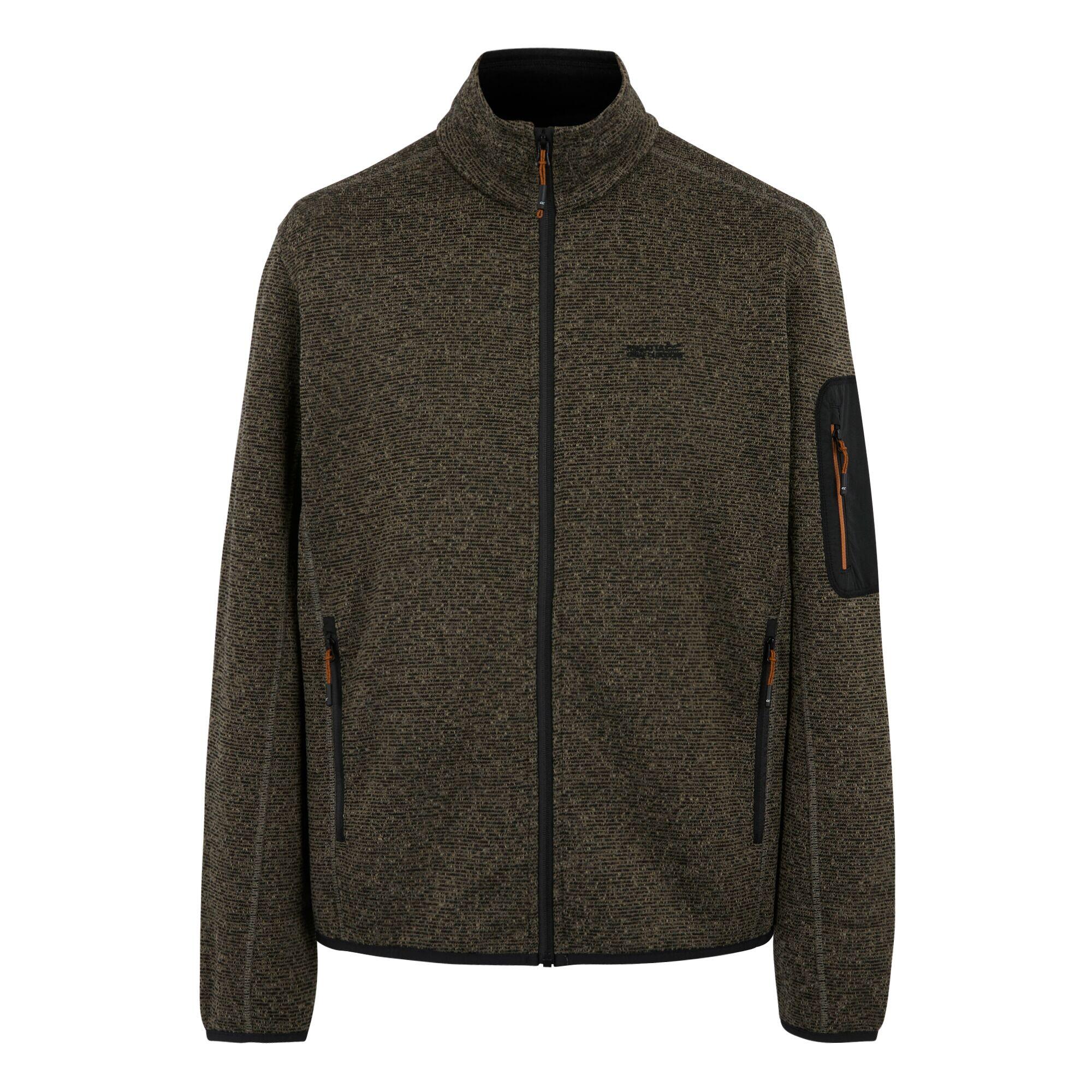 Newhill Wärmendes Stretch-Fleece mit durchgehendem Reißverschluss für Herren 6/7