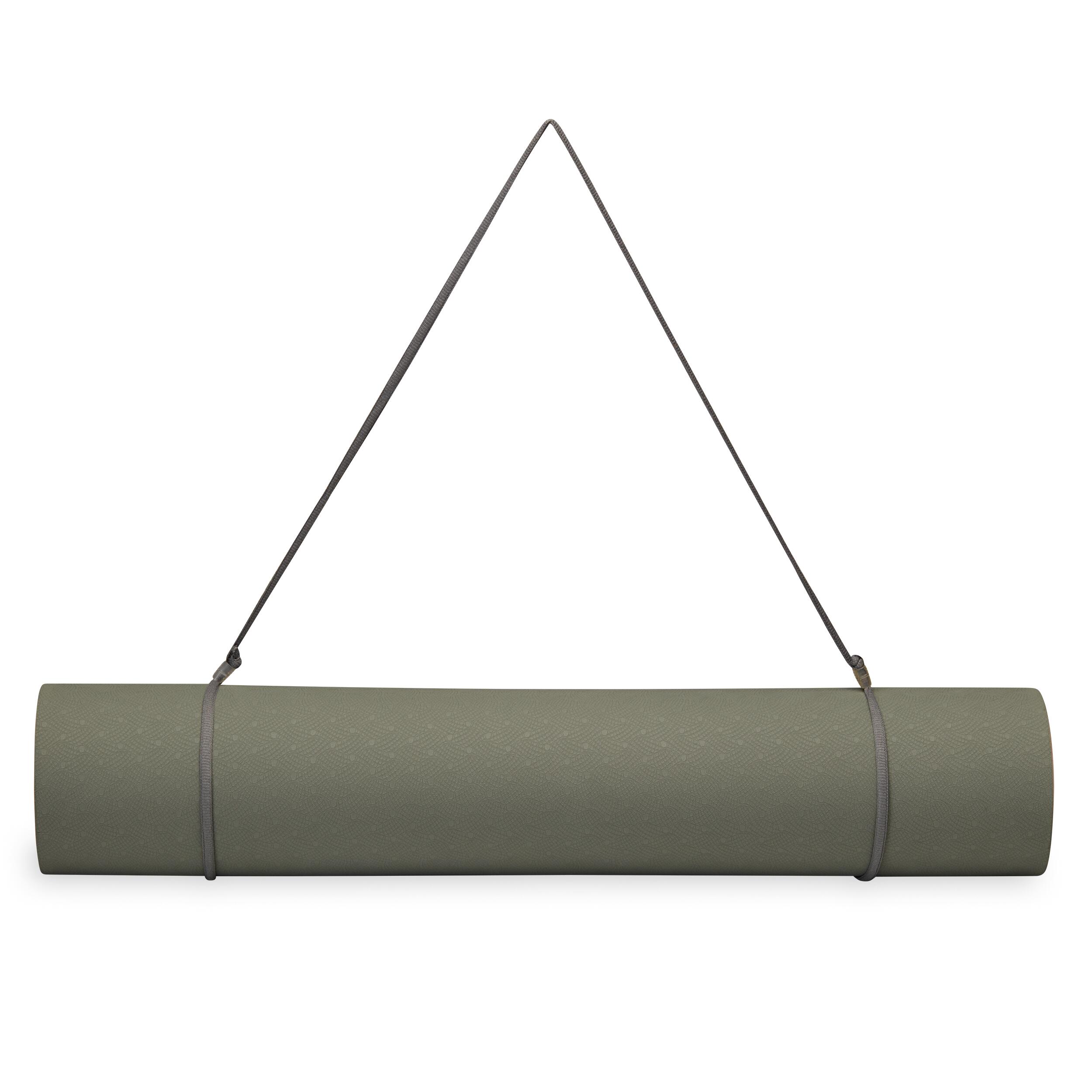 TPE Olive Yogamatte 6mm 6/6