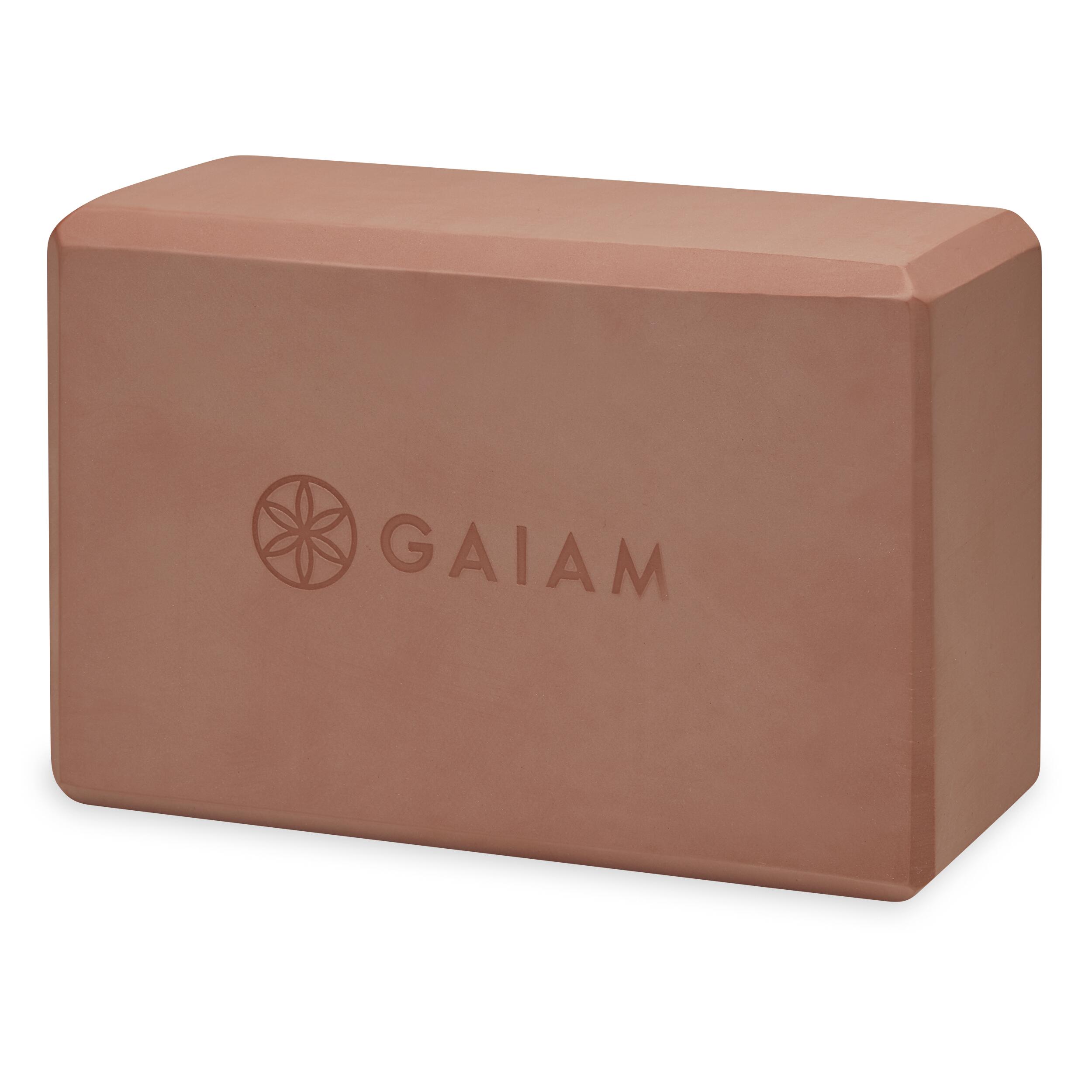 Bloque de yoga de espuma GAIAM 2/3