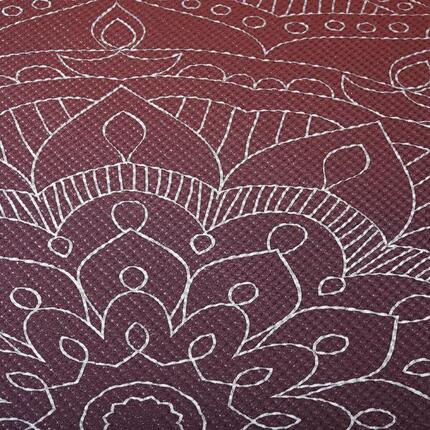 Metallisch Sonnenuntergang Yogamatte 6mm