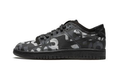 Sportschoenen dunk low comme des garçons print