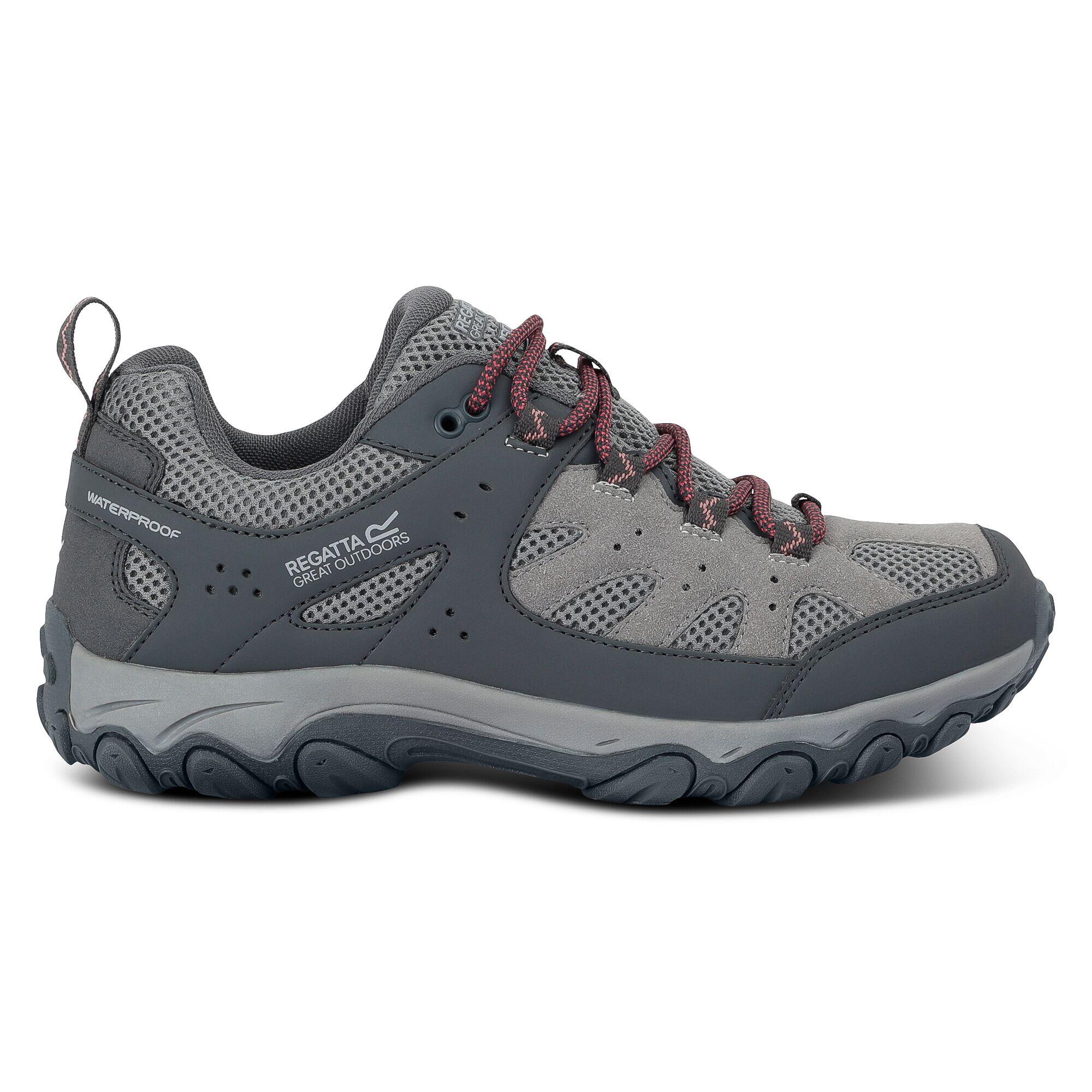 Regatta - Chaussures De Randonnée Basses, Respirantes Et Imperméables Pour Femme Edgepoint - Chaussures De Sport - Gris - Decathlon