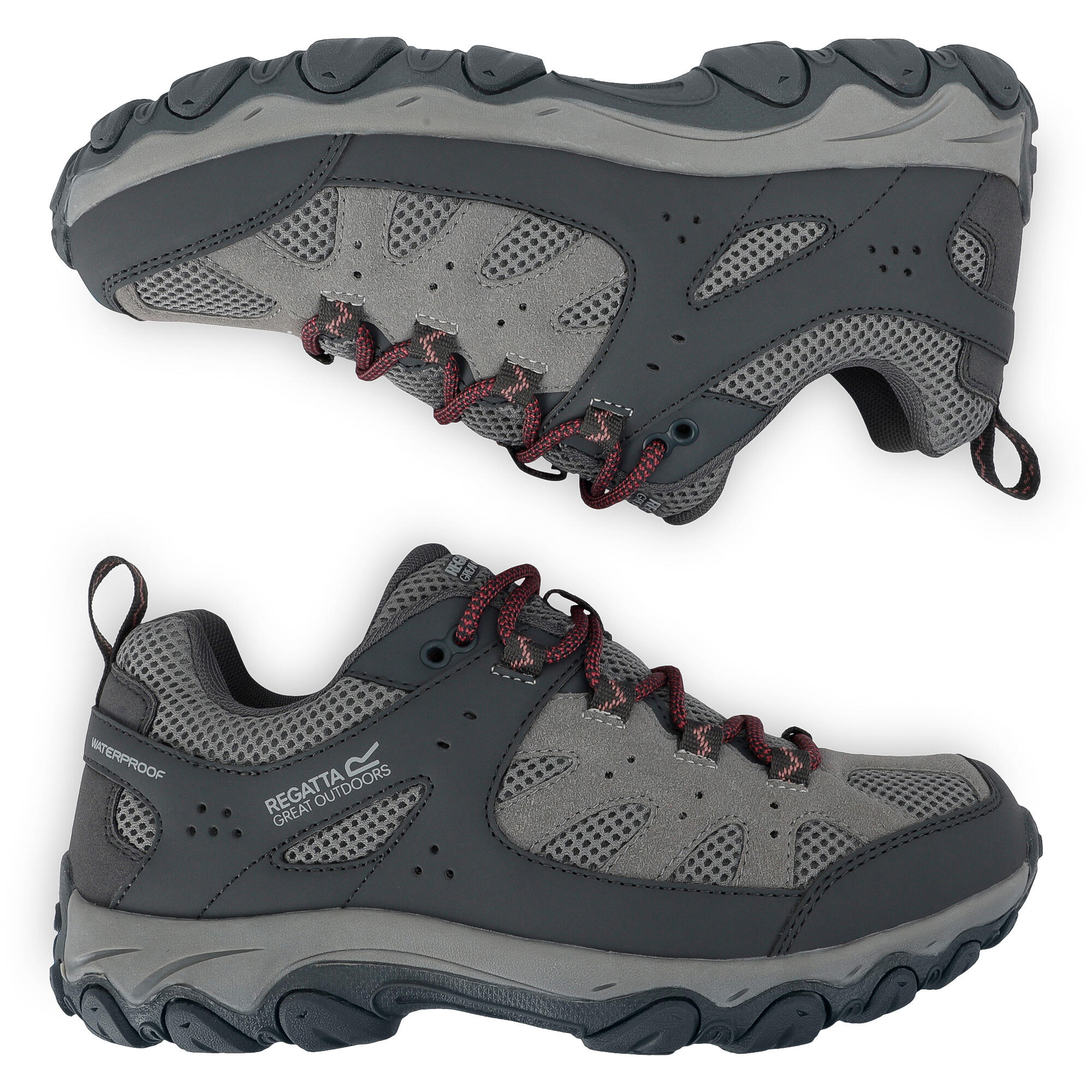 Regatta Edgepoint III Femme – Chaussures De Randonnée Imperméables Et Respirantes, Confort Optimal Pour Sentiers Et Vie Quotidienne