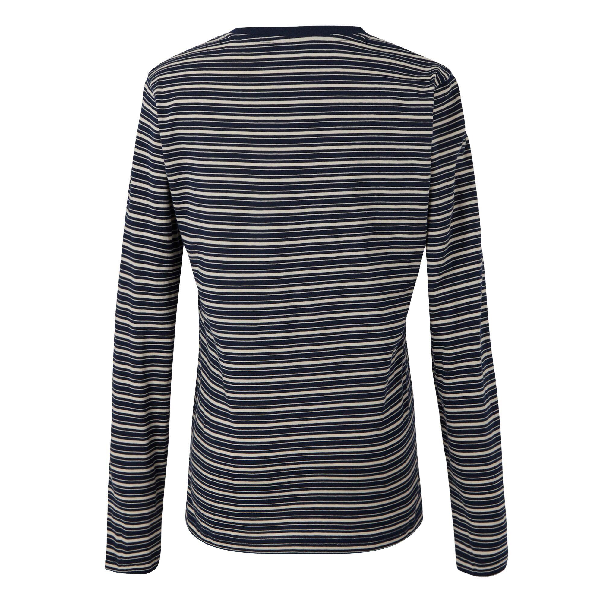 T-shirt à manches longues rayé à col rond Federica pour femme 7/7
