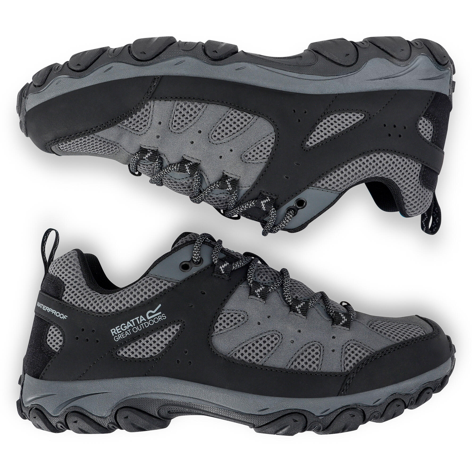 Edgepoint Atmungsaktive Wasserdichte Niedrige Wanderschuhe für Herren 7/7