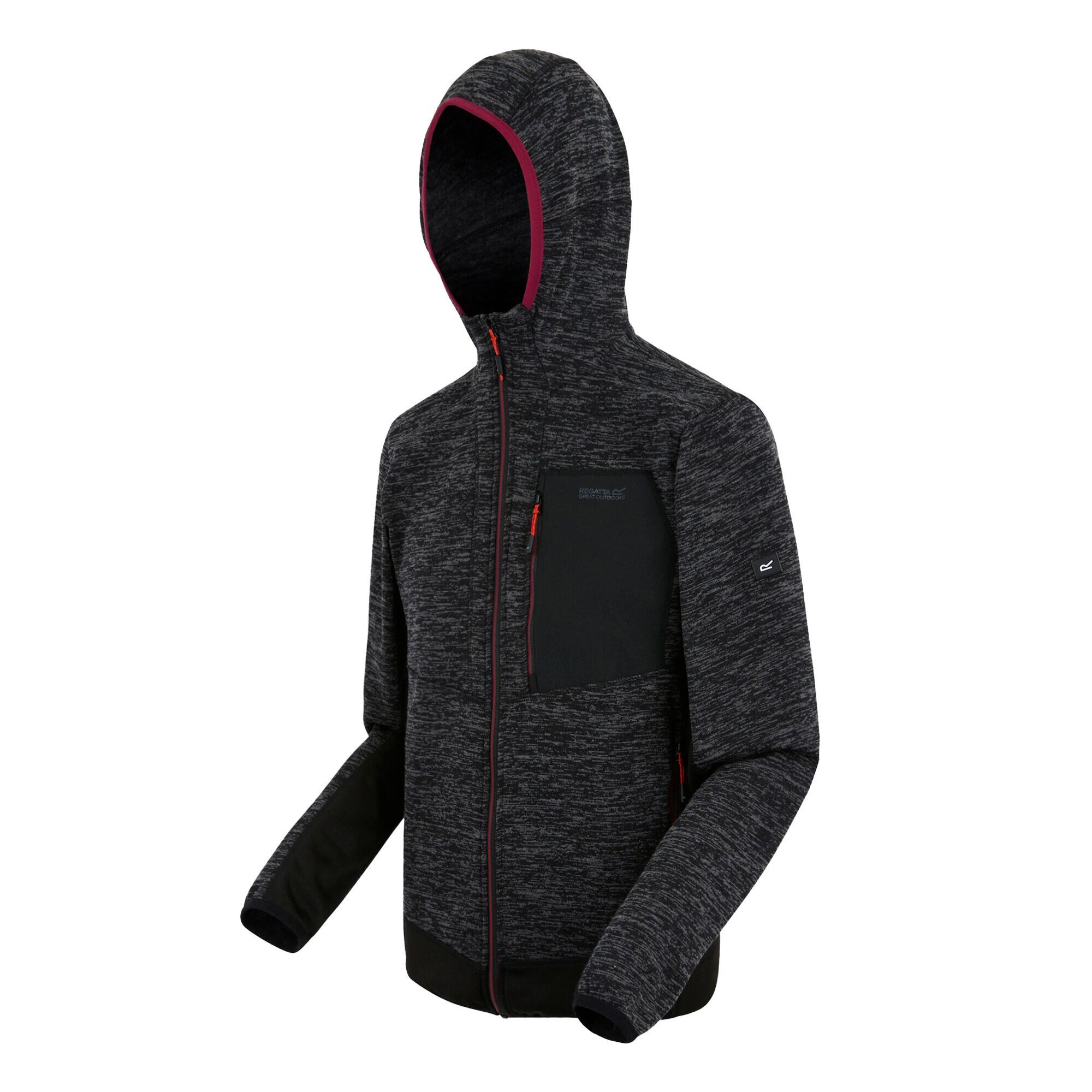 Felpa isolante da uomo Alven in stretch con zip completa 7/7