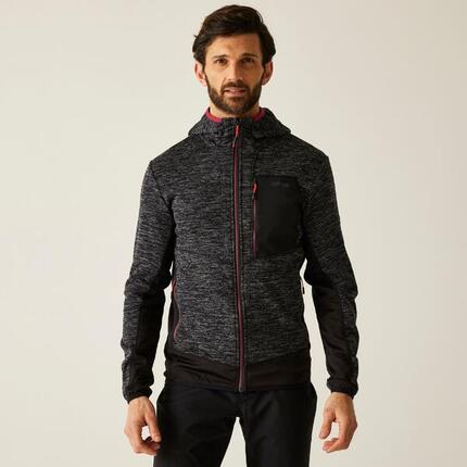 Alven Wärmendes Stretch-Fleece mit durchgehendem Reißverschluss für Herren