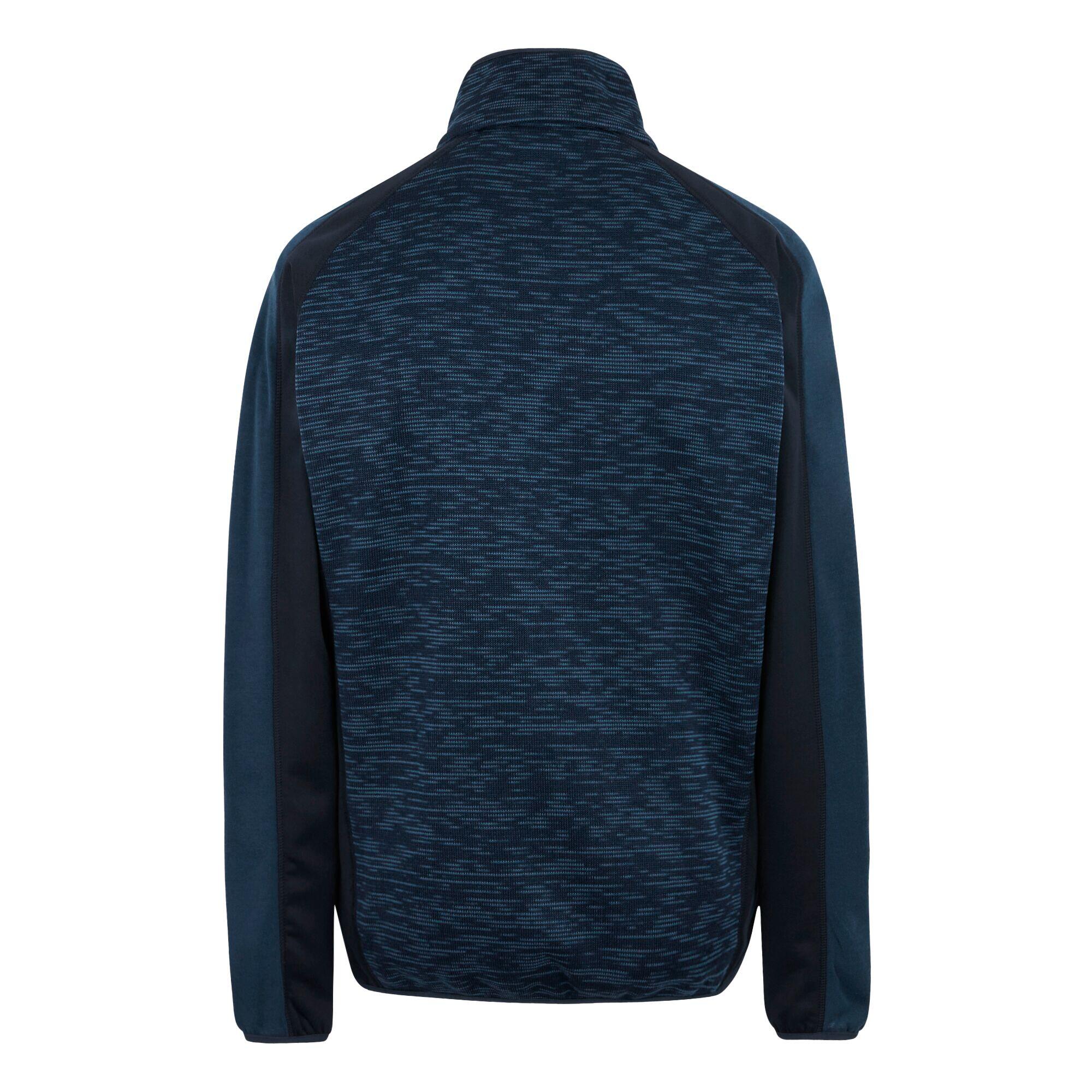 Felpa isolante da uomo Oakar in stretch con zip completa 6/7