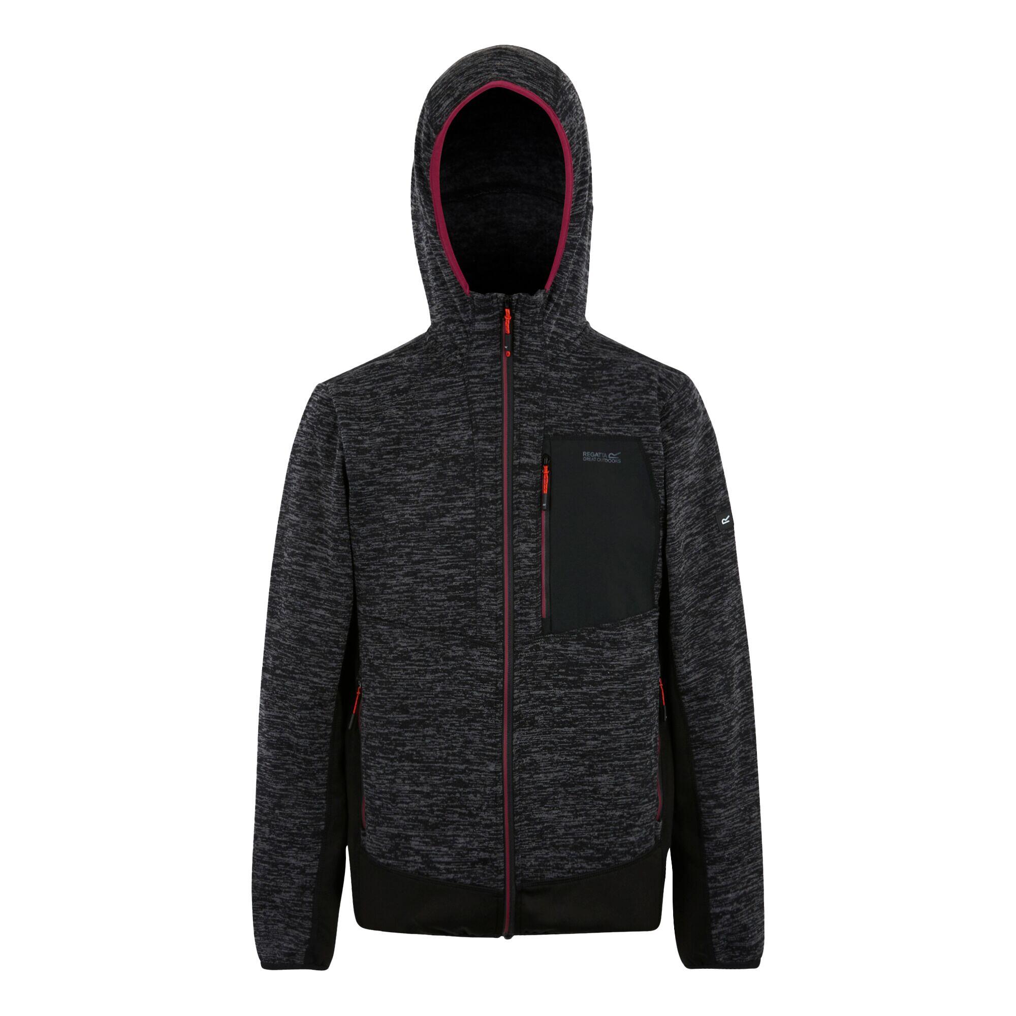 Felpa isolante da uomo Alven in stretch con zip completa 5/7