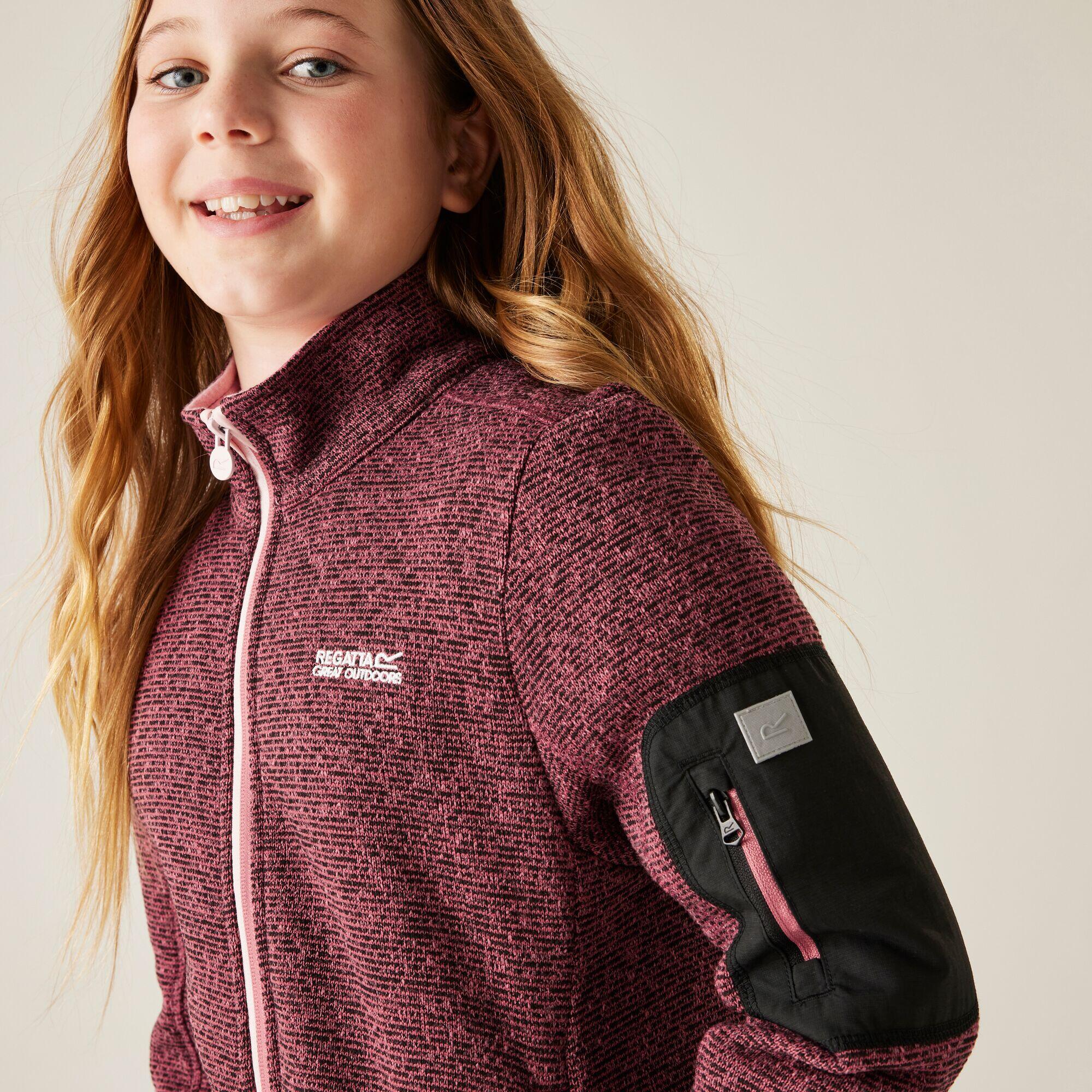 Regatta - Polaire Active Légère Entièrement Zippée Newhill Pour Enfants - Polaire - Rose - Decathlon