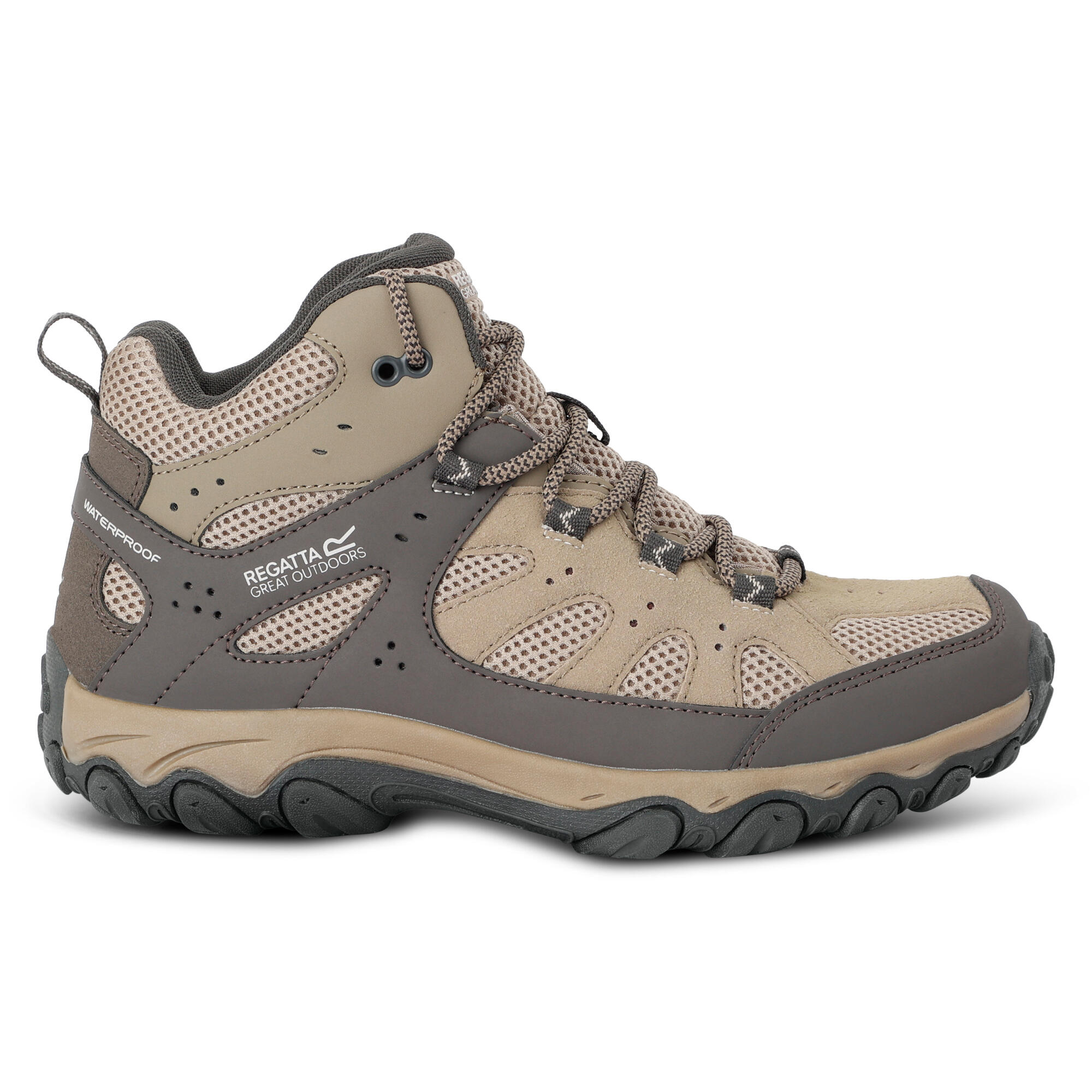 Regatta Edgepoint Mid Waterdichte wandel- en trekkinglaarzen voor dames, Blauw Navy Petrol 79p, 40 EU