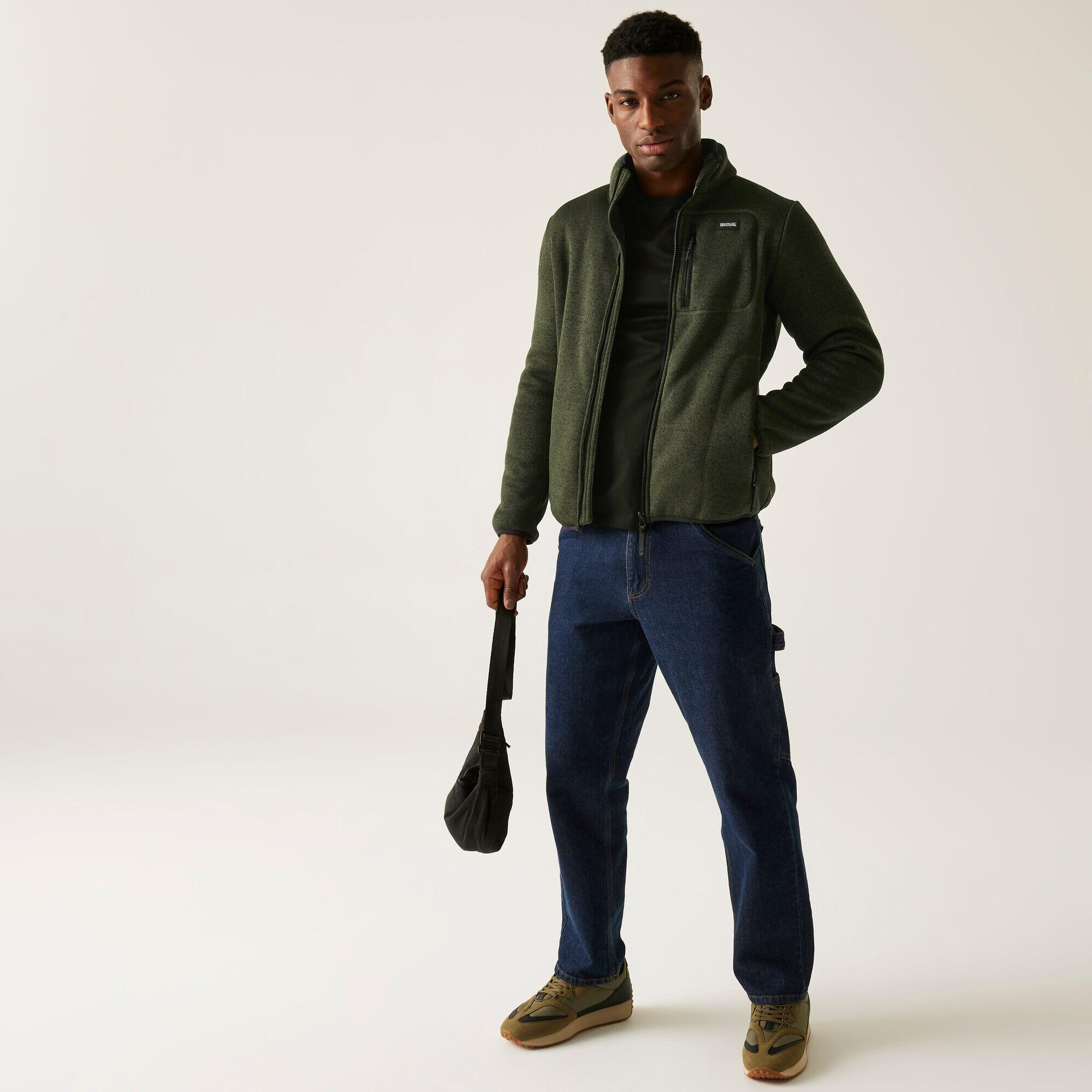 Felpa attiva isolante da uomo Barlee con zip completa 3/7