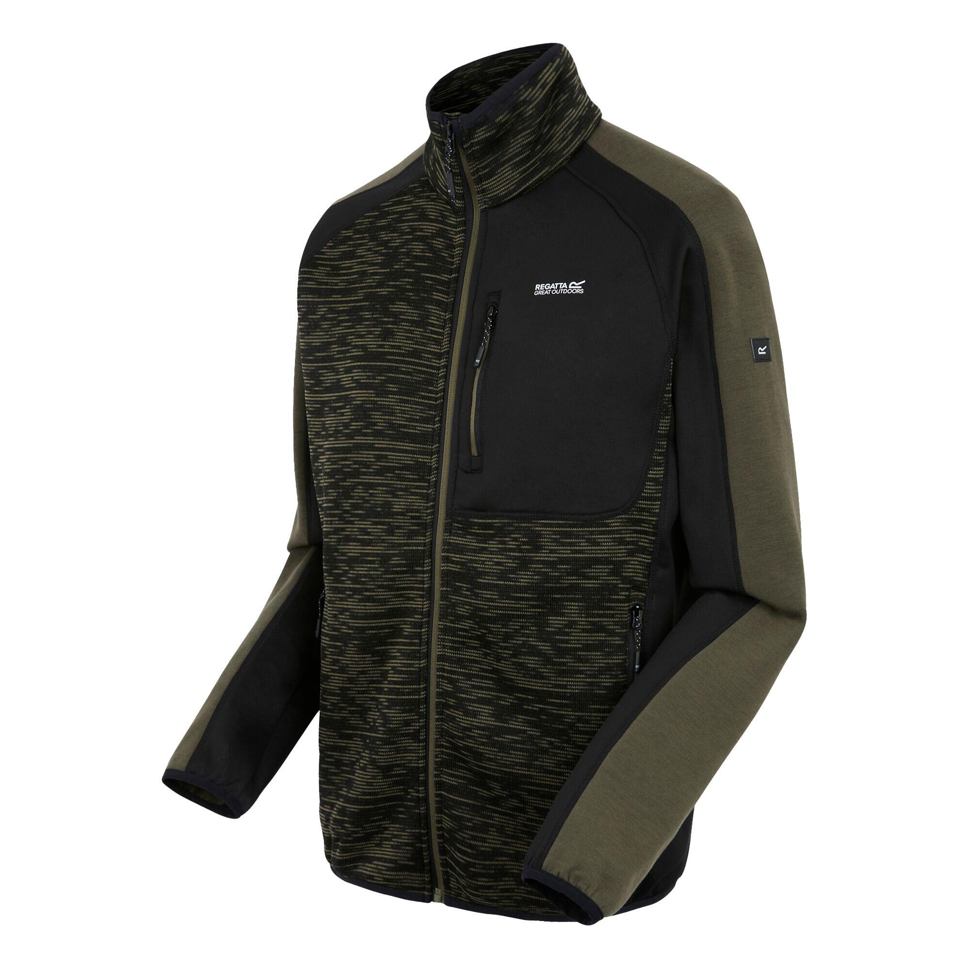 Polaire isolante extensible entièrement zippée Oakar pour homme 7/7