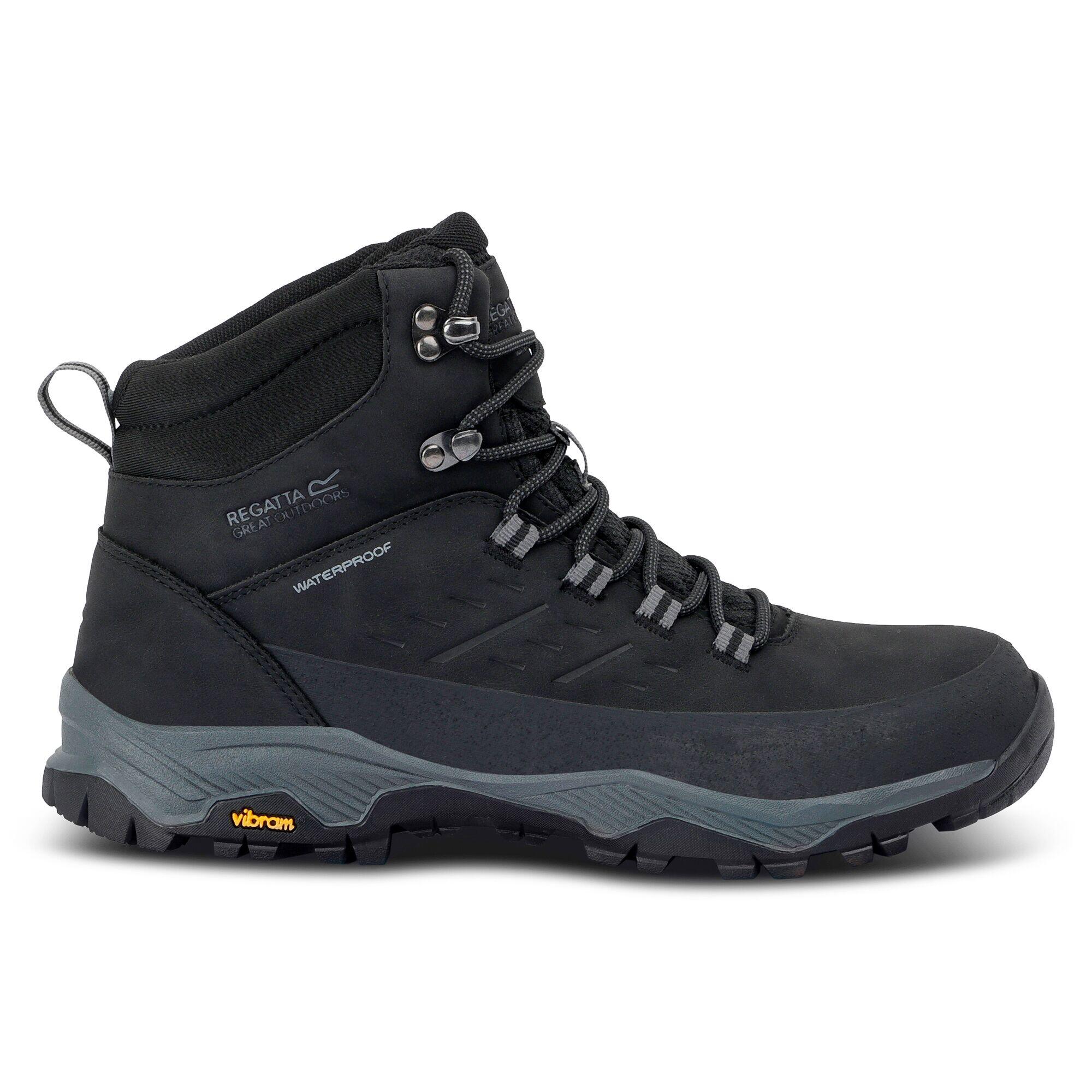 Regatta - Bottes De Randonnée Blake Imperméables Respirantes Pour Homme - Chaussures D'Alpinisme - Noir - Decathlon