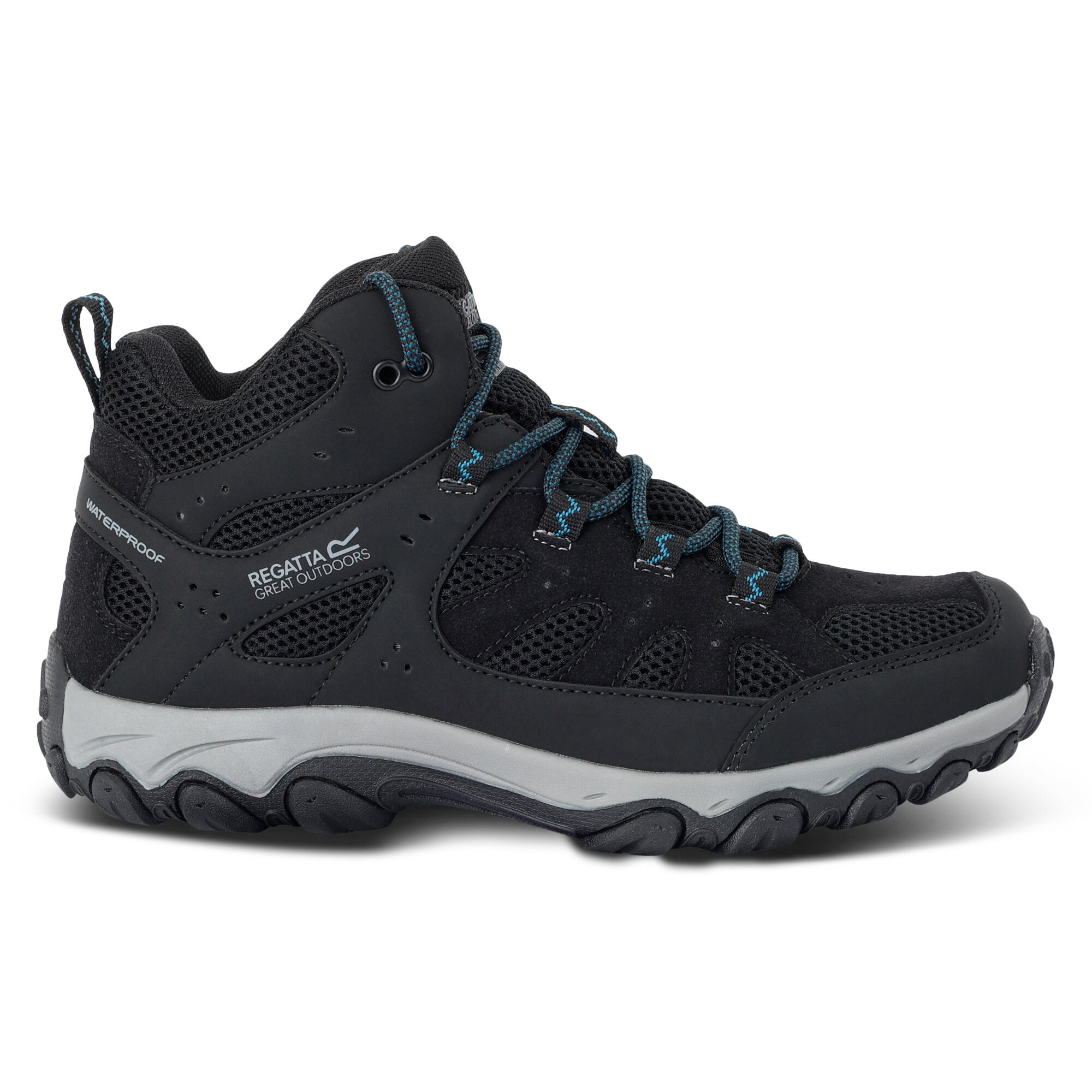 Regatta - Bottes De Randonnée Edgepoint Montantes Imperméables Respirantes Pour Femme - Bottes - Noir - Decathlon