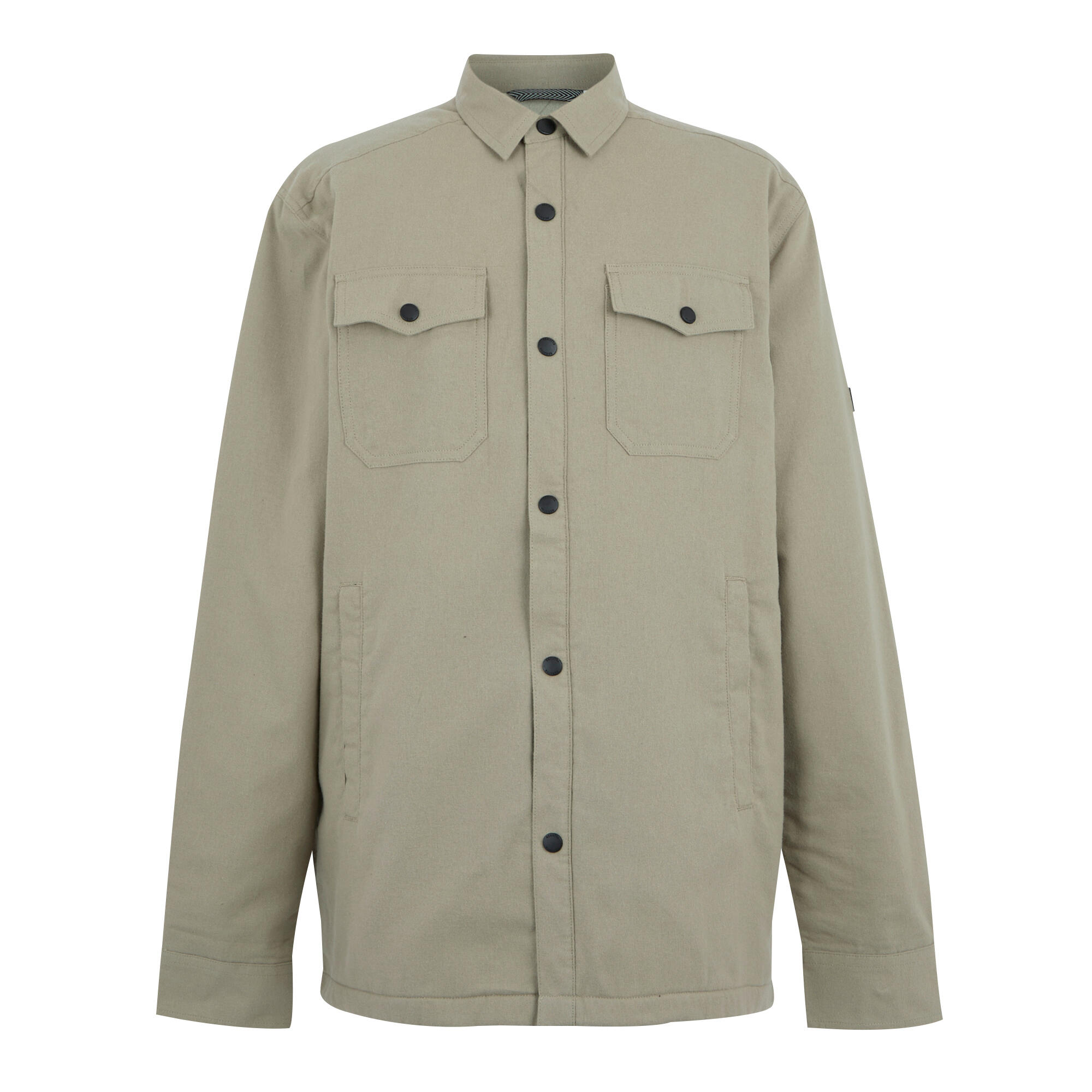Camicia shacket da uomo Spennith foderata in fleece 6/7