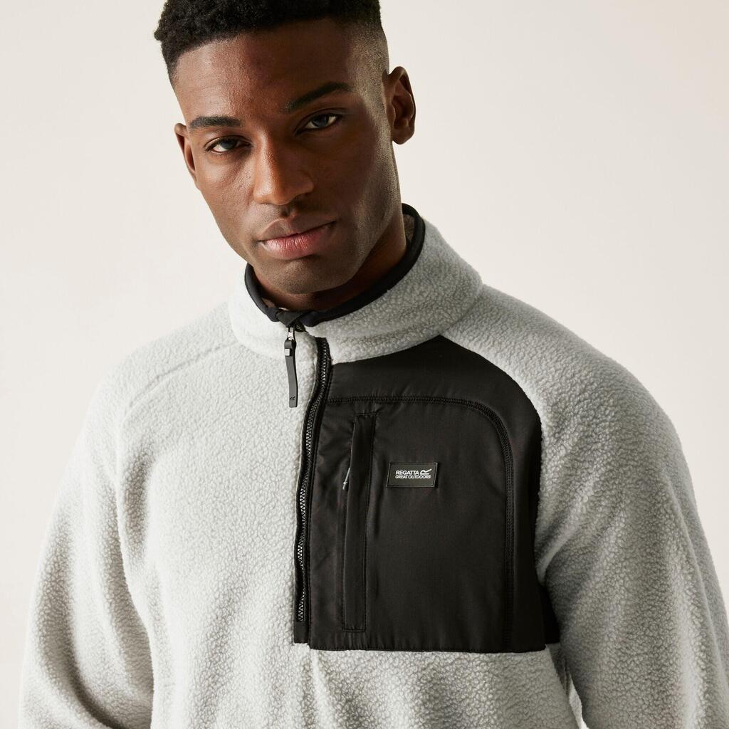 Mens Frankie Borg Half-Zip Insulating Fleece