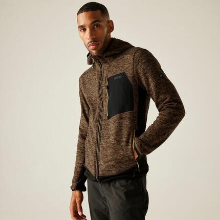 Alven Wärmendes Stretch-Fleece mit durchgehendem Reißverschluss für Herren