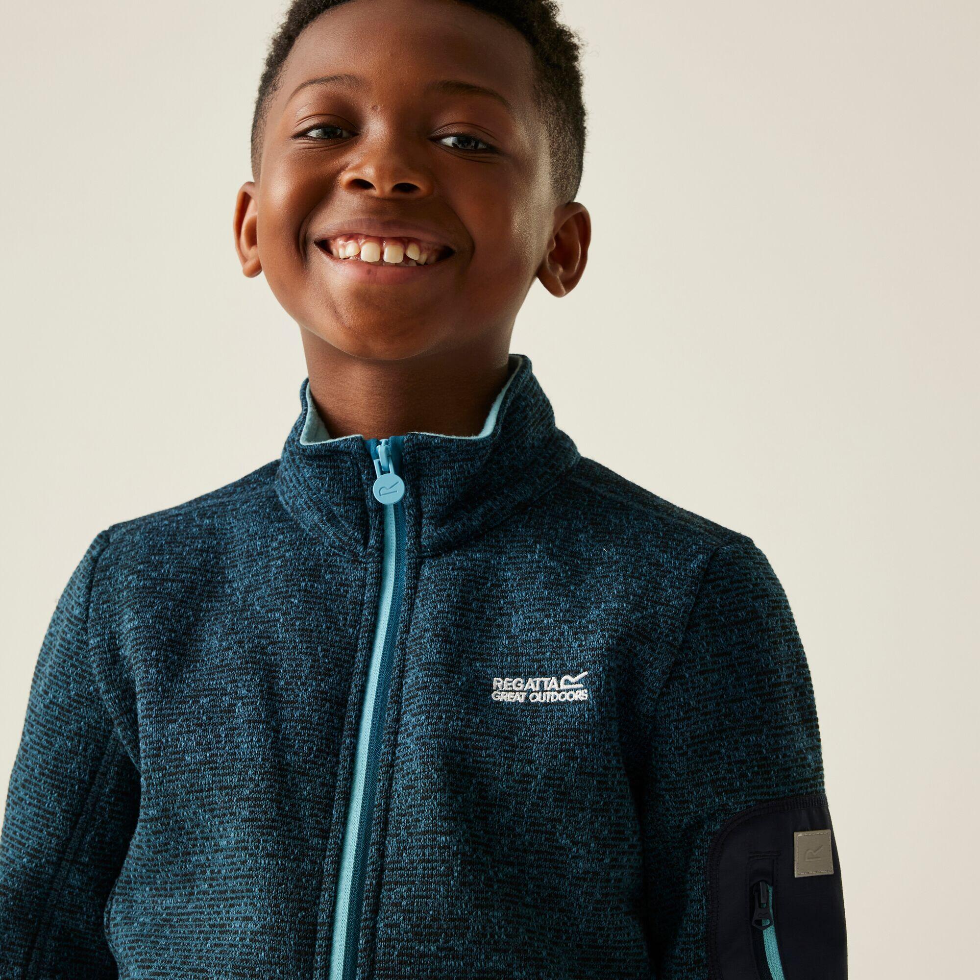 Polaire active légère entièrement zippée Newhill pour enfants 5/7