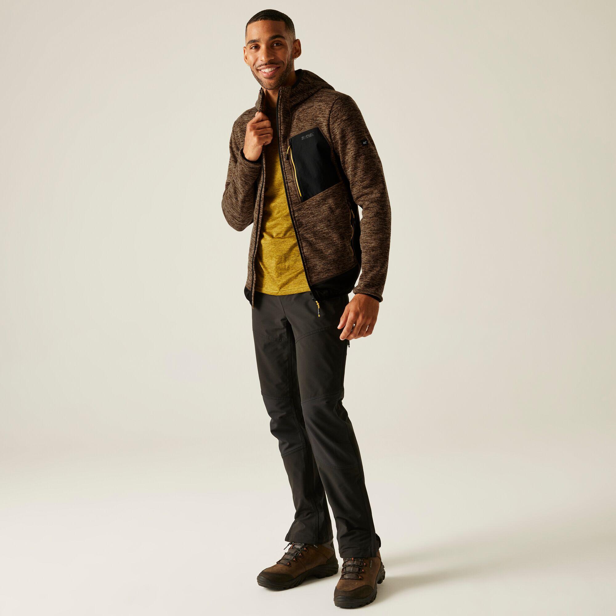 Felpa isolante da uomo Alven in stretch con zip completa 3/7