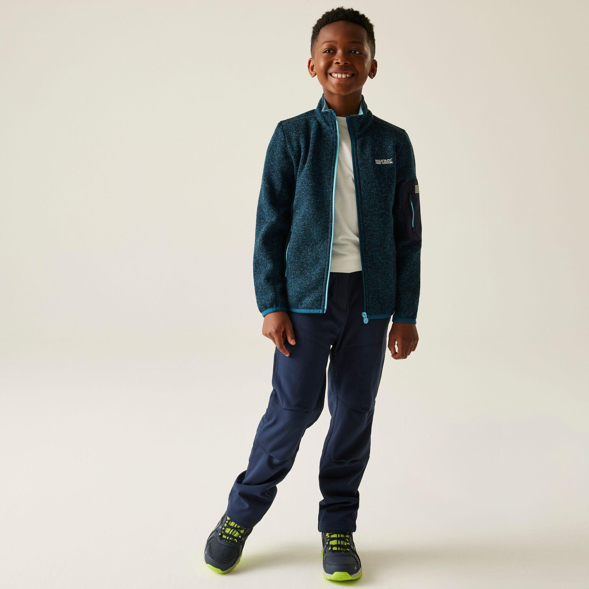 Polaire active légère entièrement zippée Newhill pour enfants 3/7