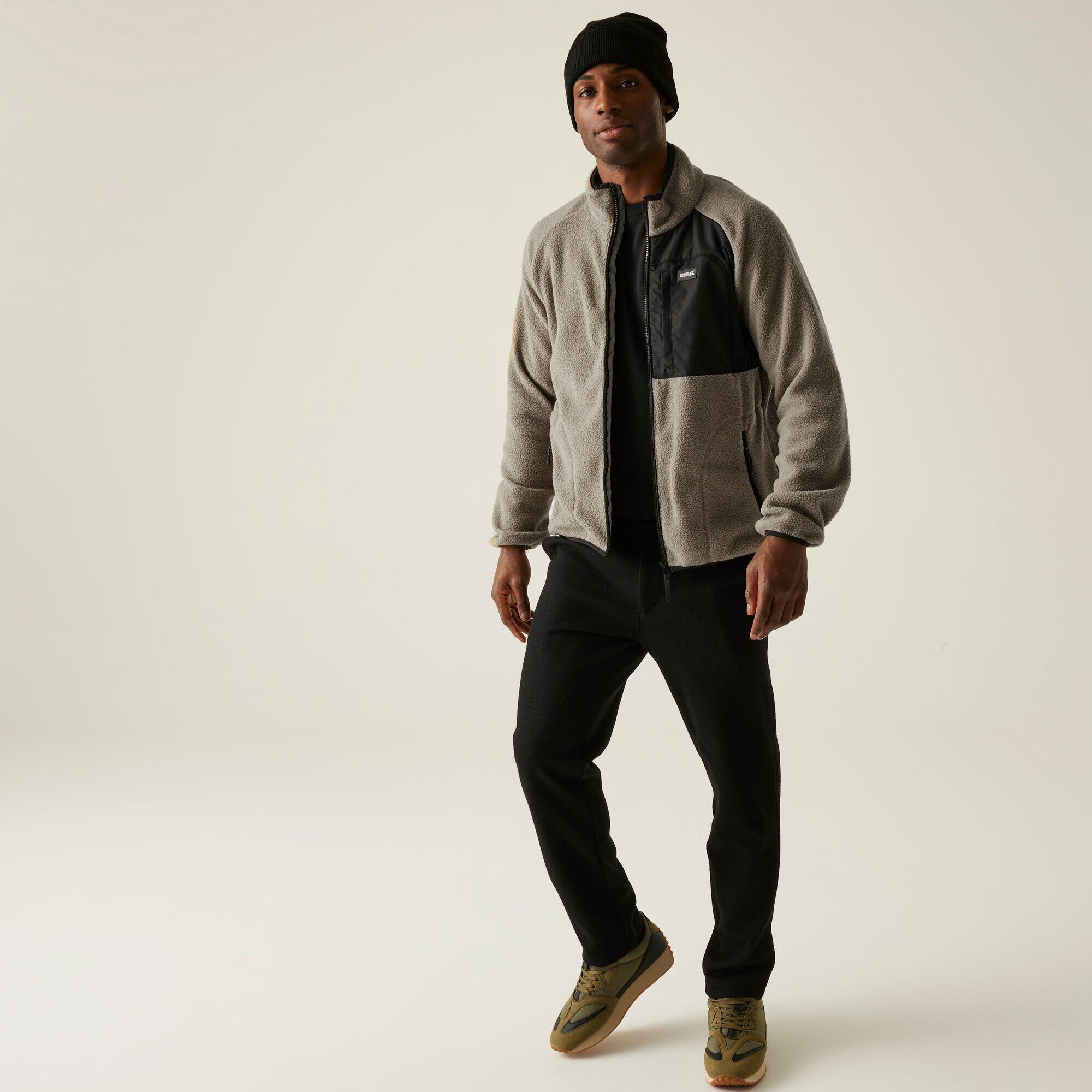 Sudadera Con Cremallera Y Capucha De Borreguito - AZUL - - 25.00