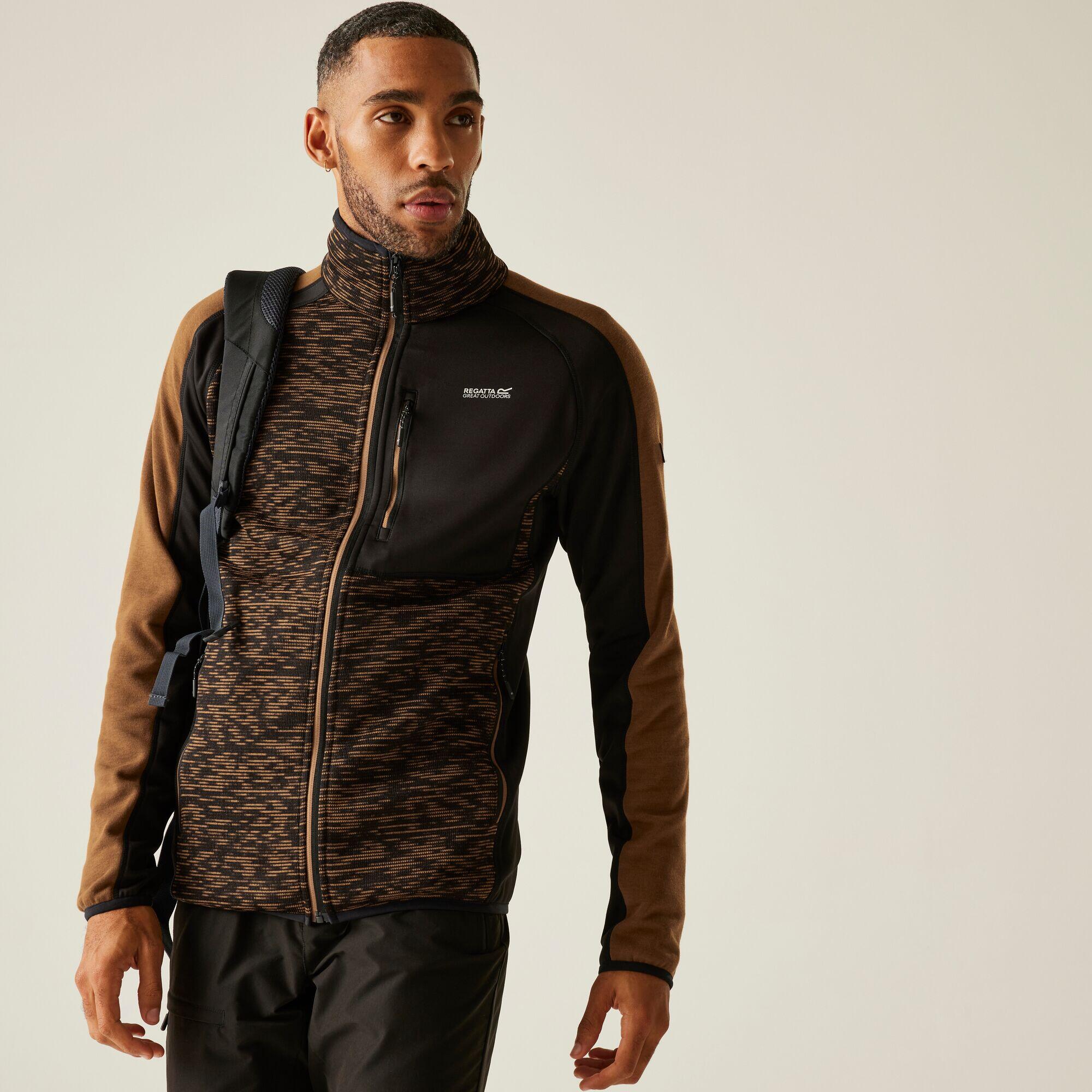 Regatta - Polaire Isolante Extensible Entièrement Zippée Oakar Pour Homme - Polaire - Marron - Decathlon