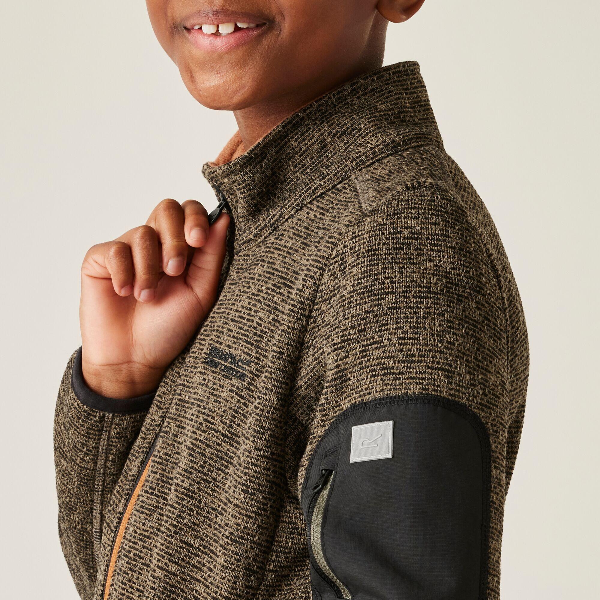 Polaire active légère entièrement zippée Newhill pour enfants 6/7