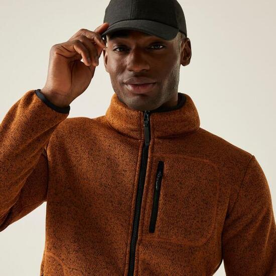 Polaire active isolante entièrement zippée Barlee pour homme