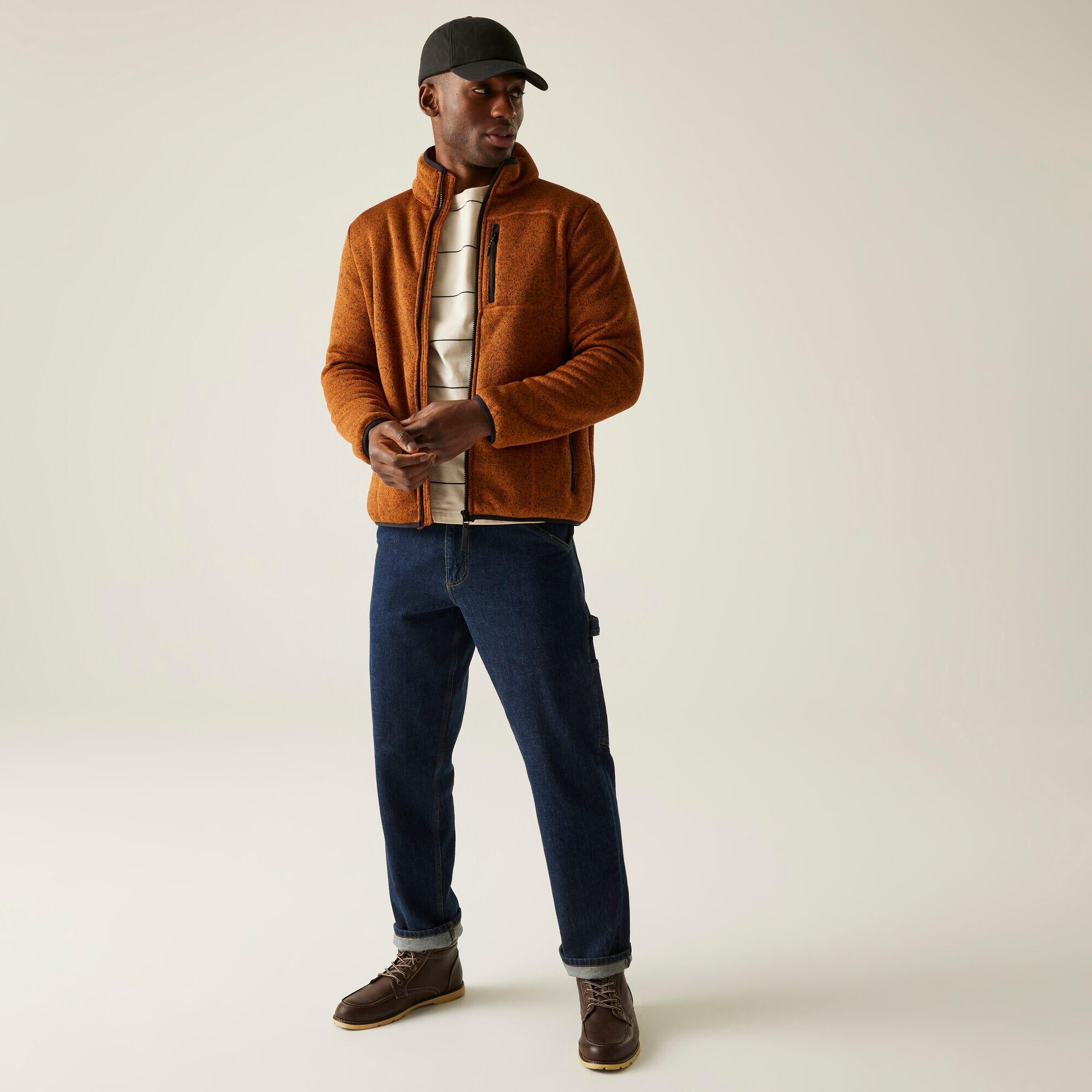 Felpa attiva isolante da uomo Barlee con zip completa 4/7