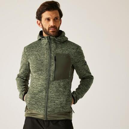 Alven Wärmendes Stretch-Fleece mit durchgehendem Reißverschluss für Herren