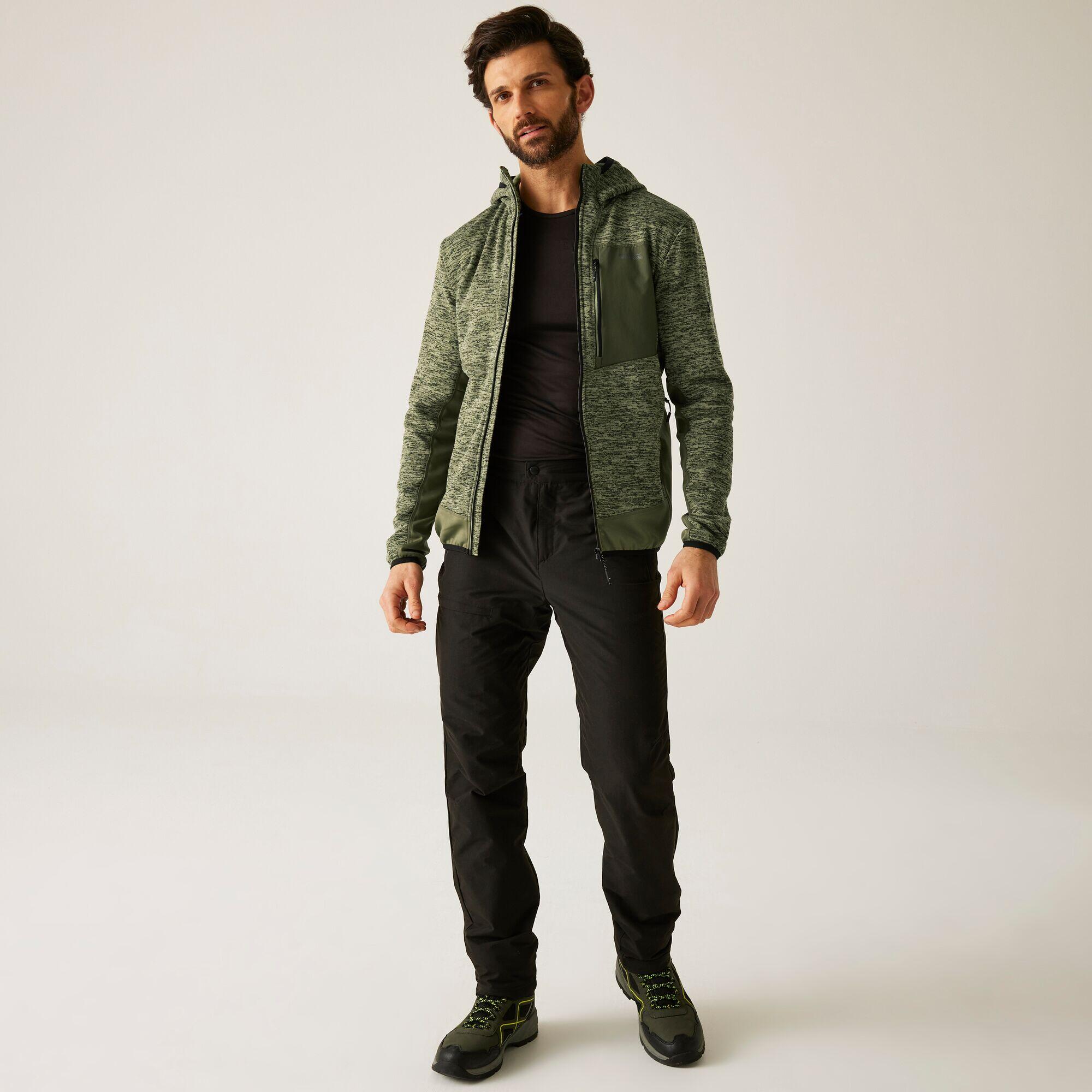 Felpa isolante da uomo Alven in stretch con zip completa 3/7