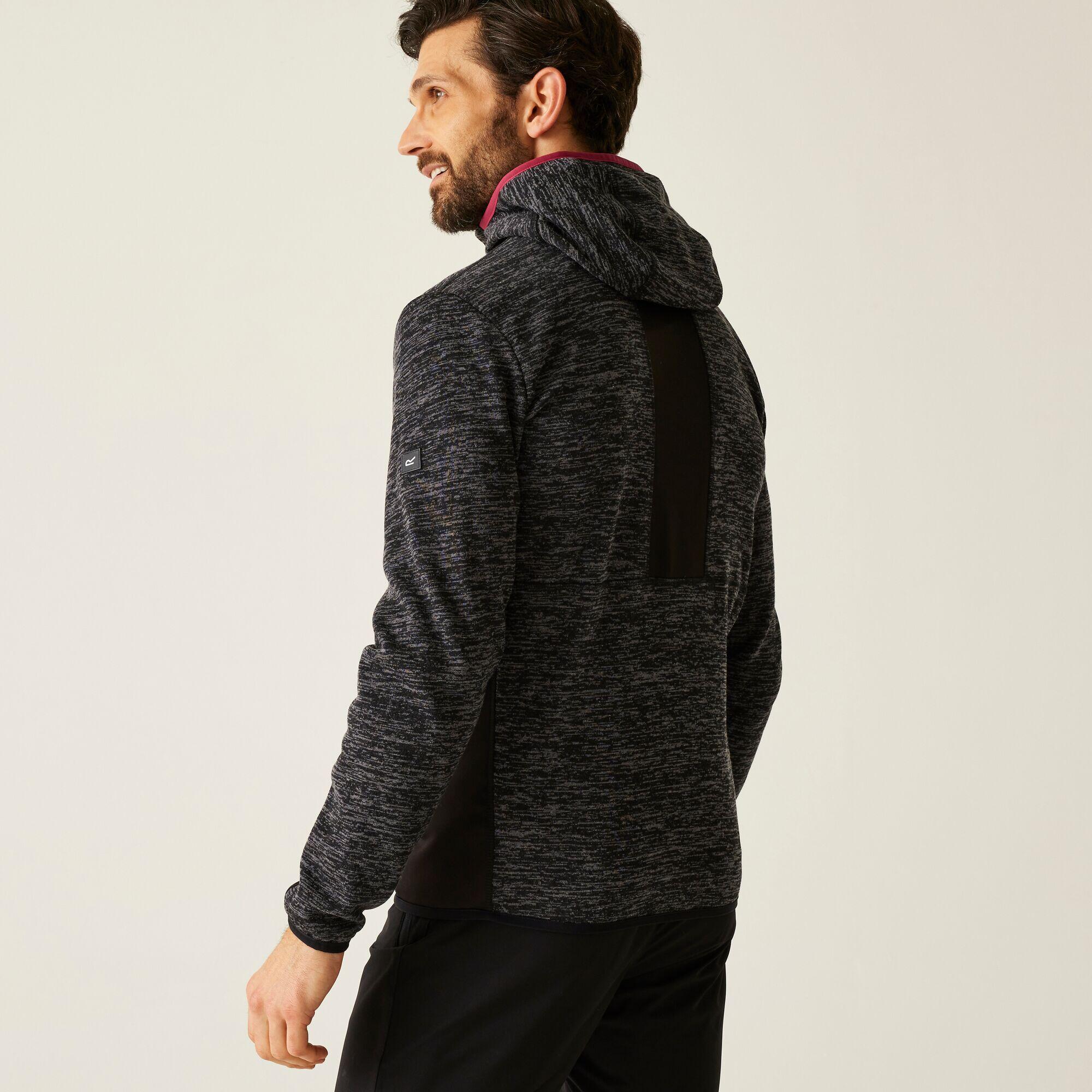 Felpa isolante da uomo Alven in stretch con zip completa 2/7