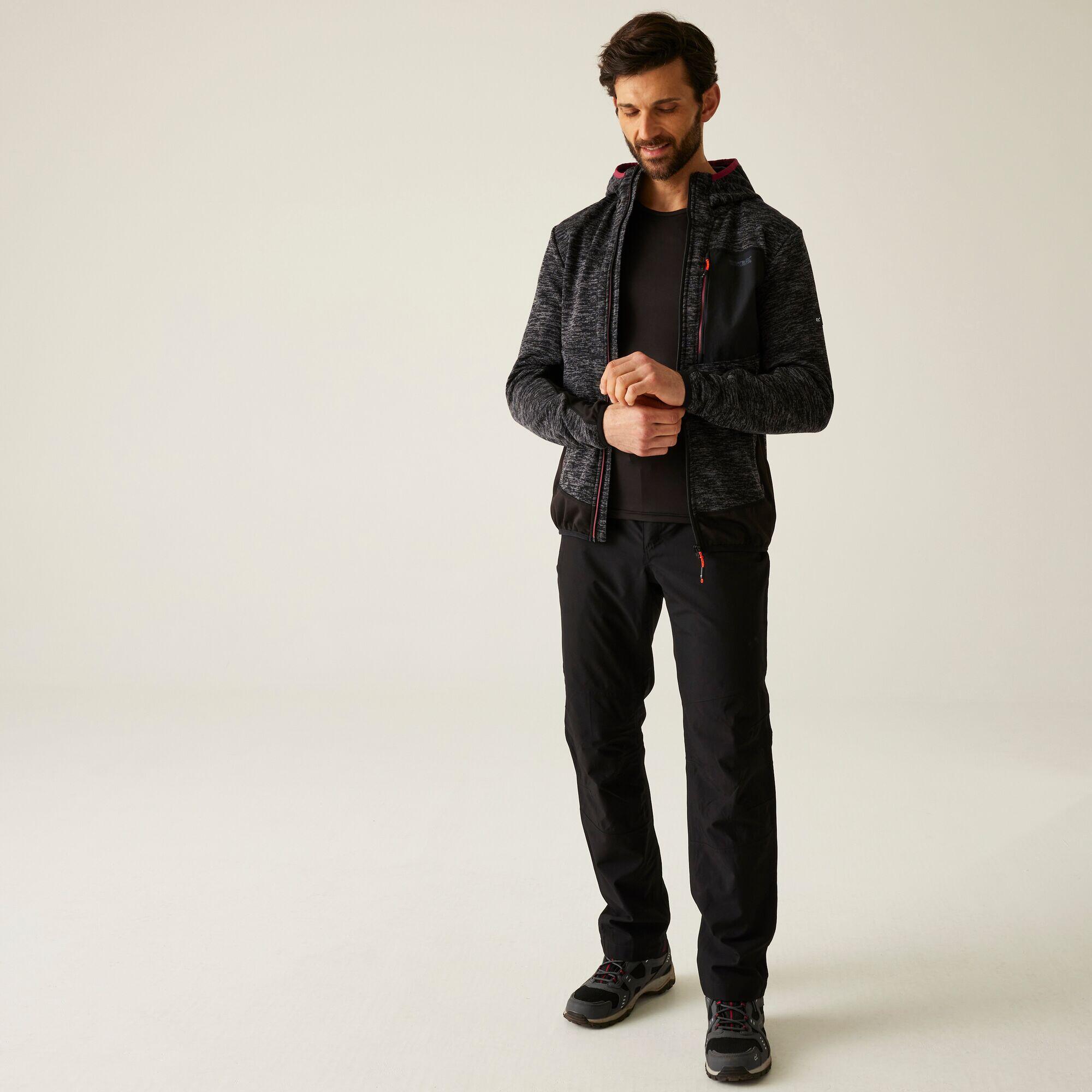 Felpa isolante da uomo Alven in stretch con zip completa 3/7