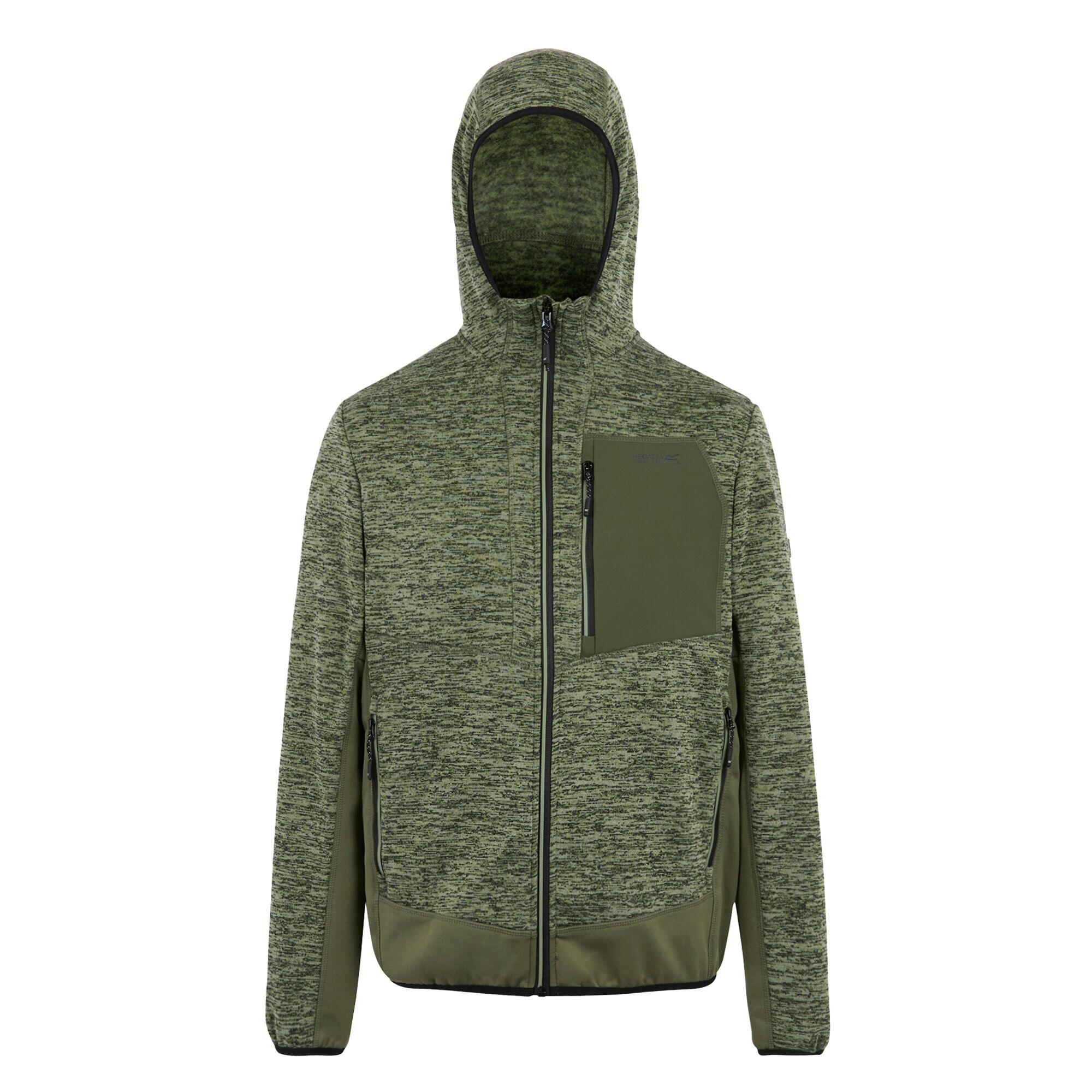 Felpa isolante da uomo Alven in stretch con zip completa 7/7