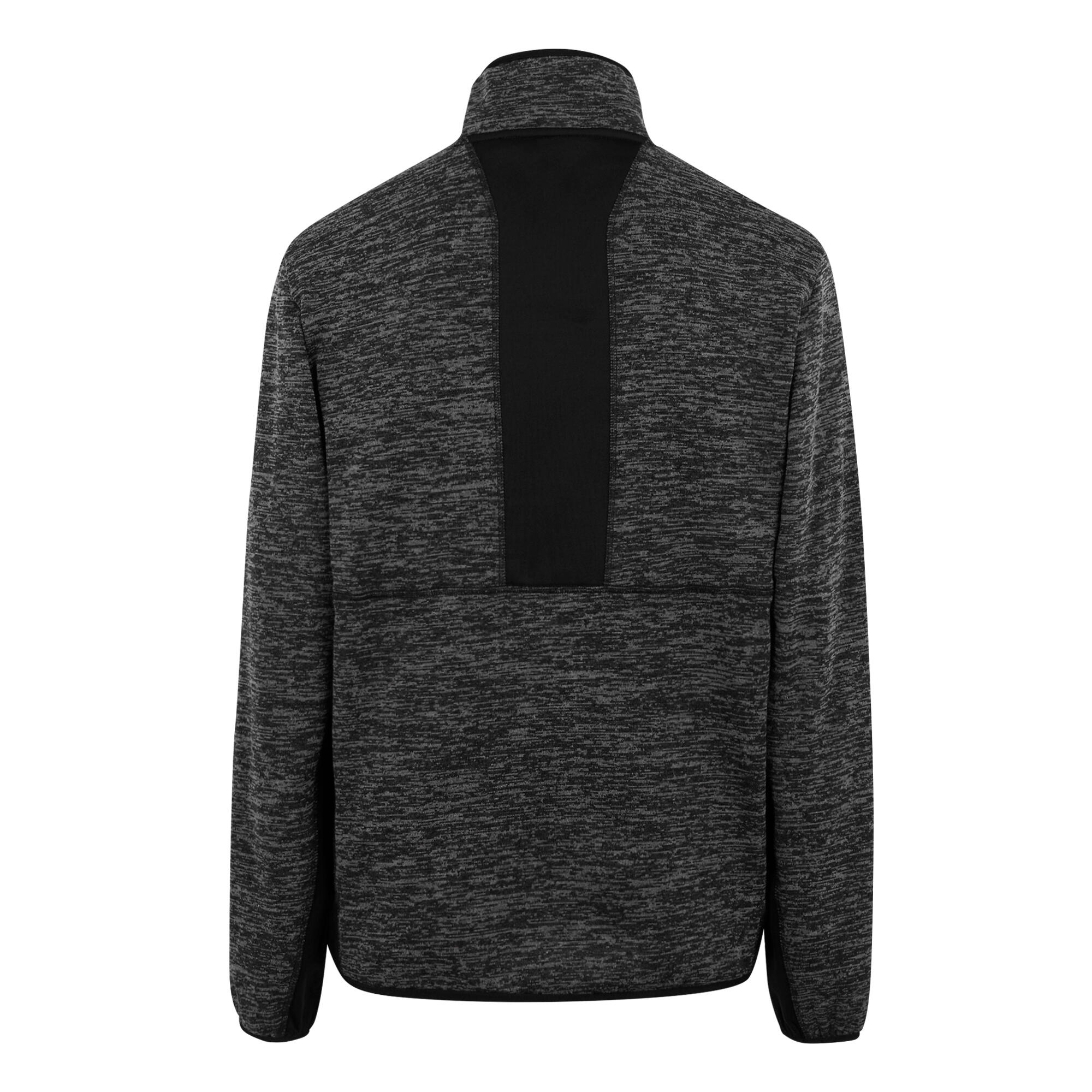 Felpa isolante da uomo Baslinn in stretch con zip completa 6/7