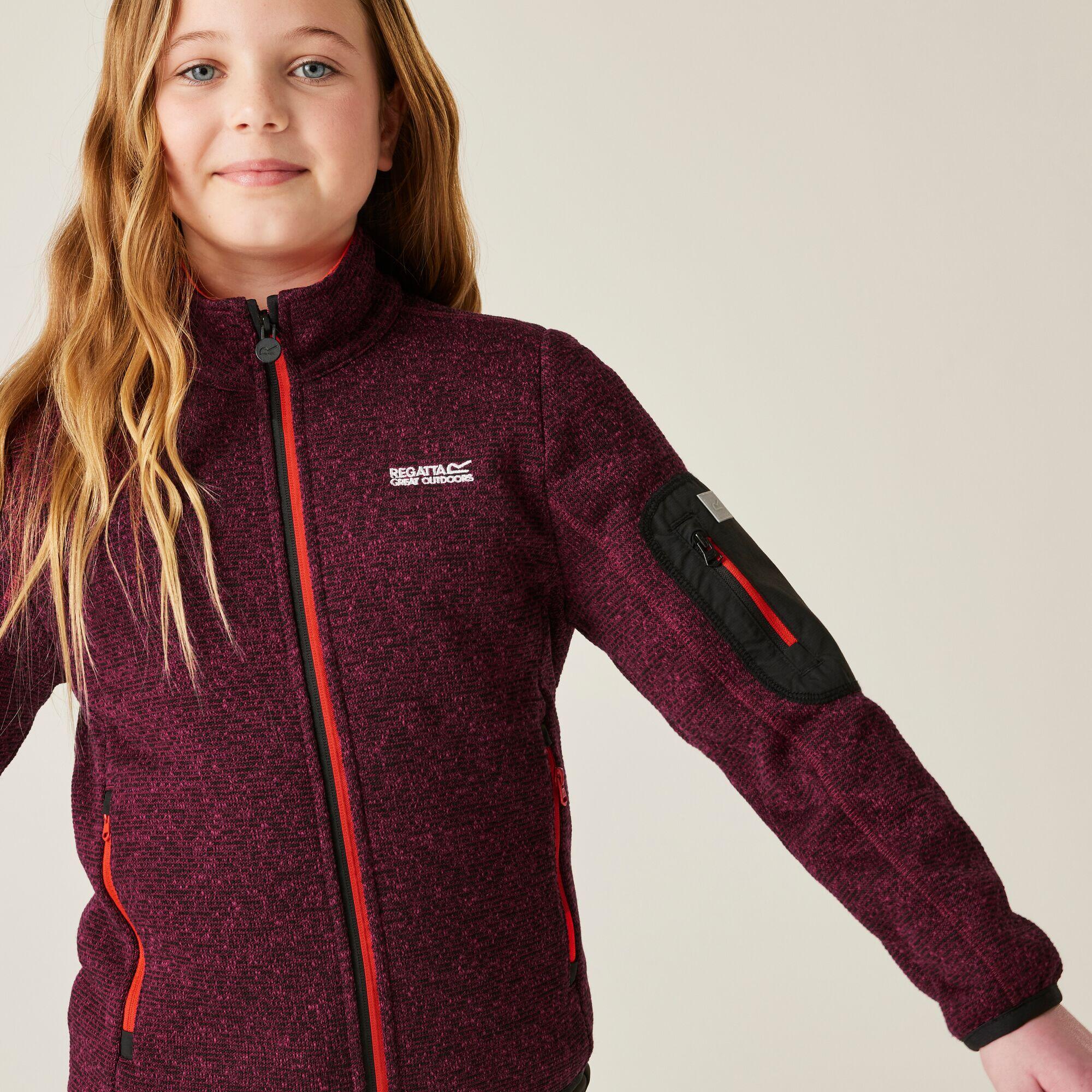 REGATTA Kids Newhill Full-Zip Lightweight Active Fleece