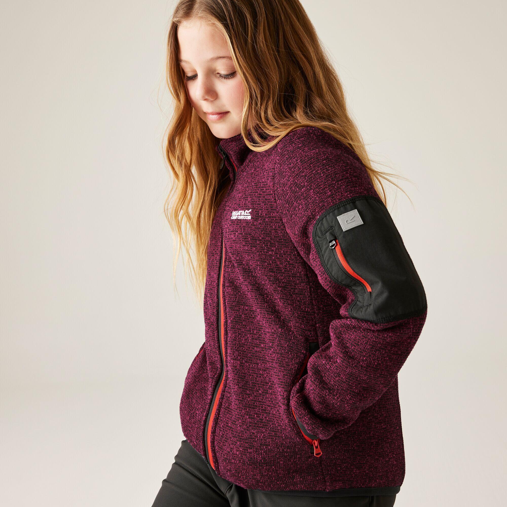 Polaire active légère entièrement zippée Newhill pour enfants 5/7