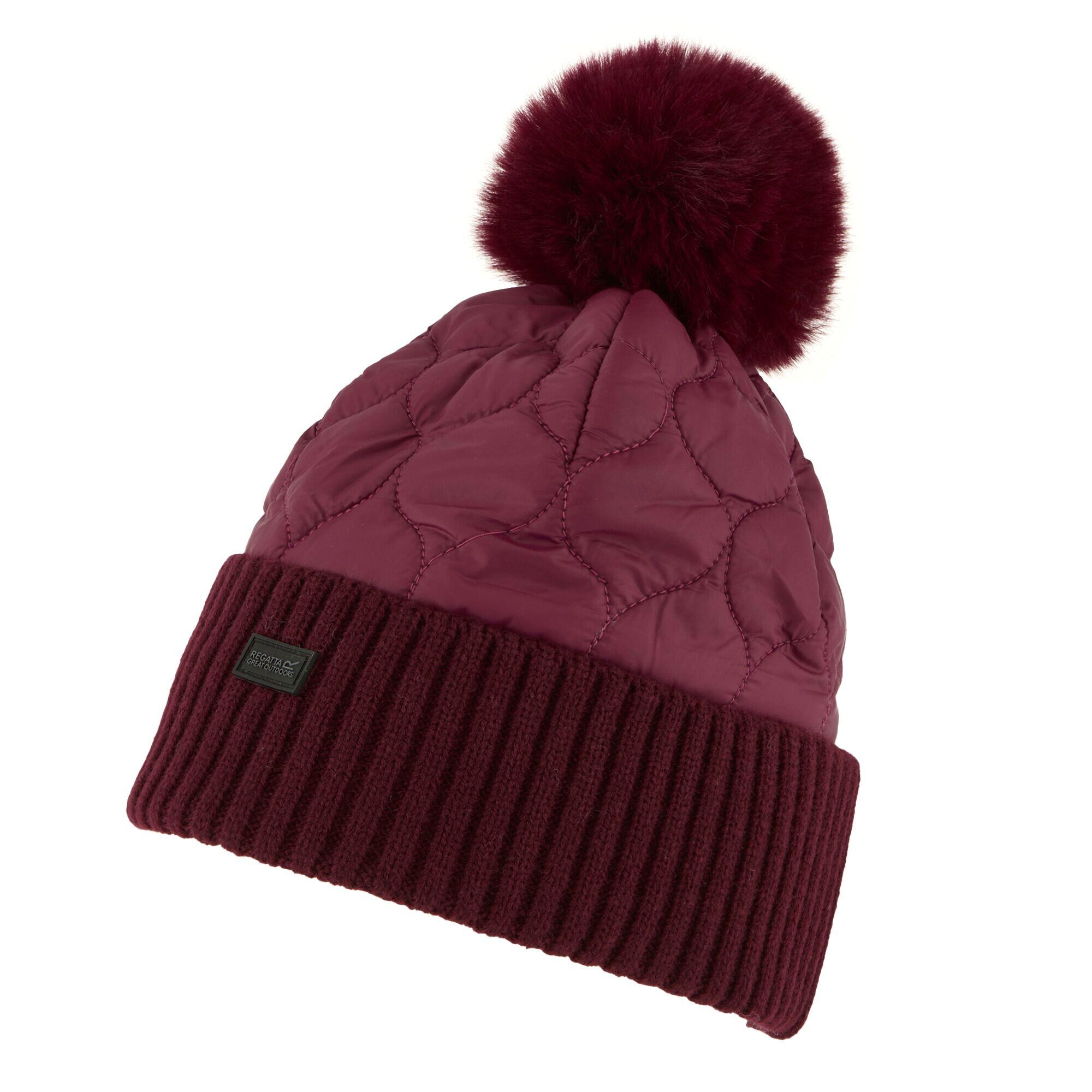 REGATTA Unisex Showerproof Quilted Bobble Hat