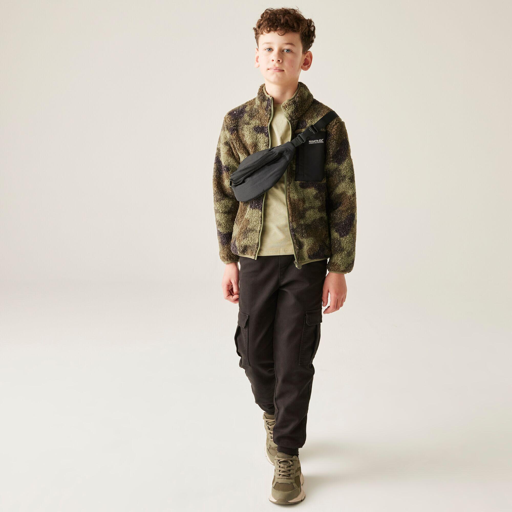 Frankie warm isolerend teddy fleece vest voor kinderen 4/7