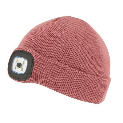 Beanie muts met oplaadbare lamp voor kinderen