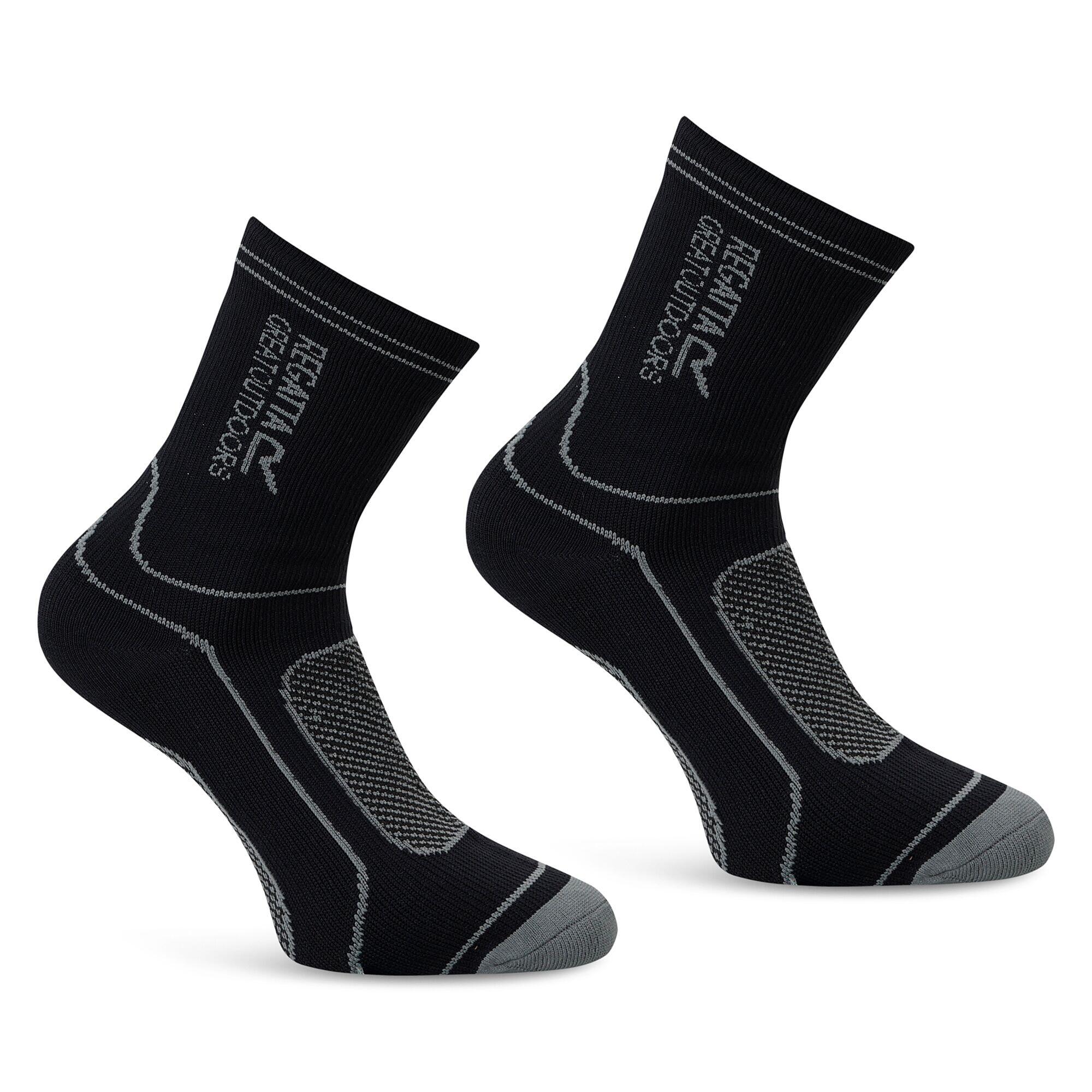 Regatta - Chaussettes Unisexes Imperméables À Double Couche - Chaussettes - Noir - 43/47 - Decathlon