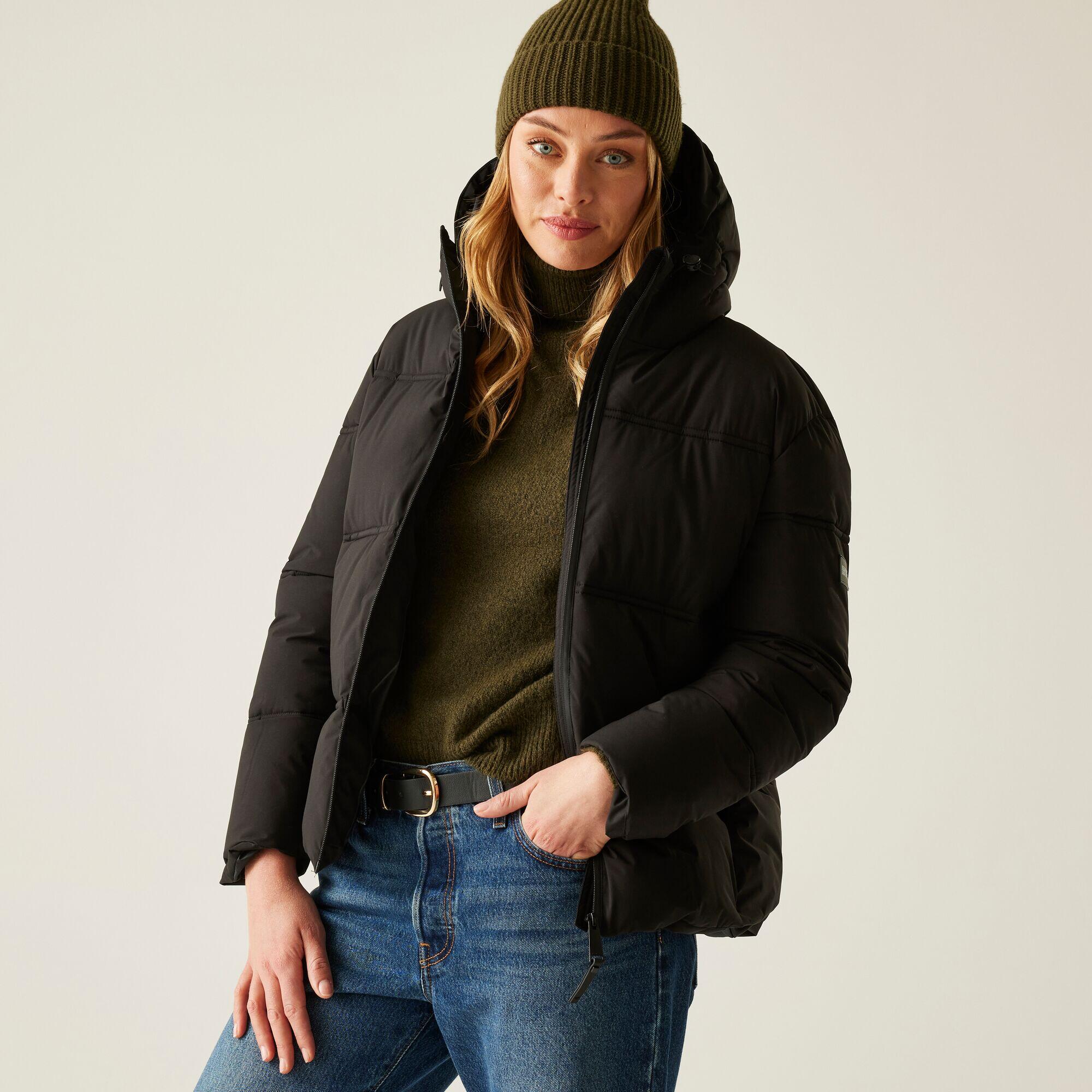 Veste Roxienne matelassée isolante à capuche déperlante pour femme 4/7