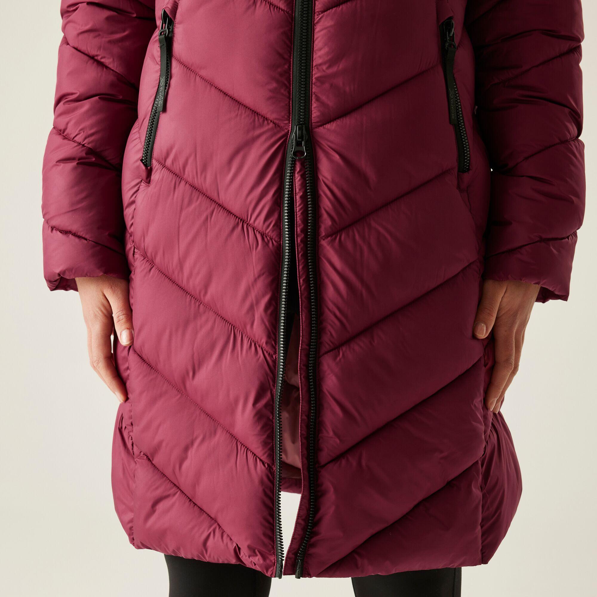 Veste Anita matelassée isolante à capuche déperlante pour femme 4/7