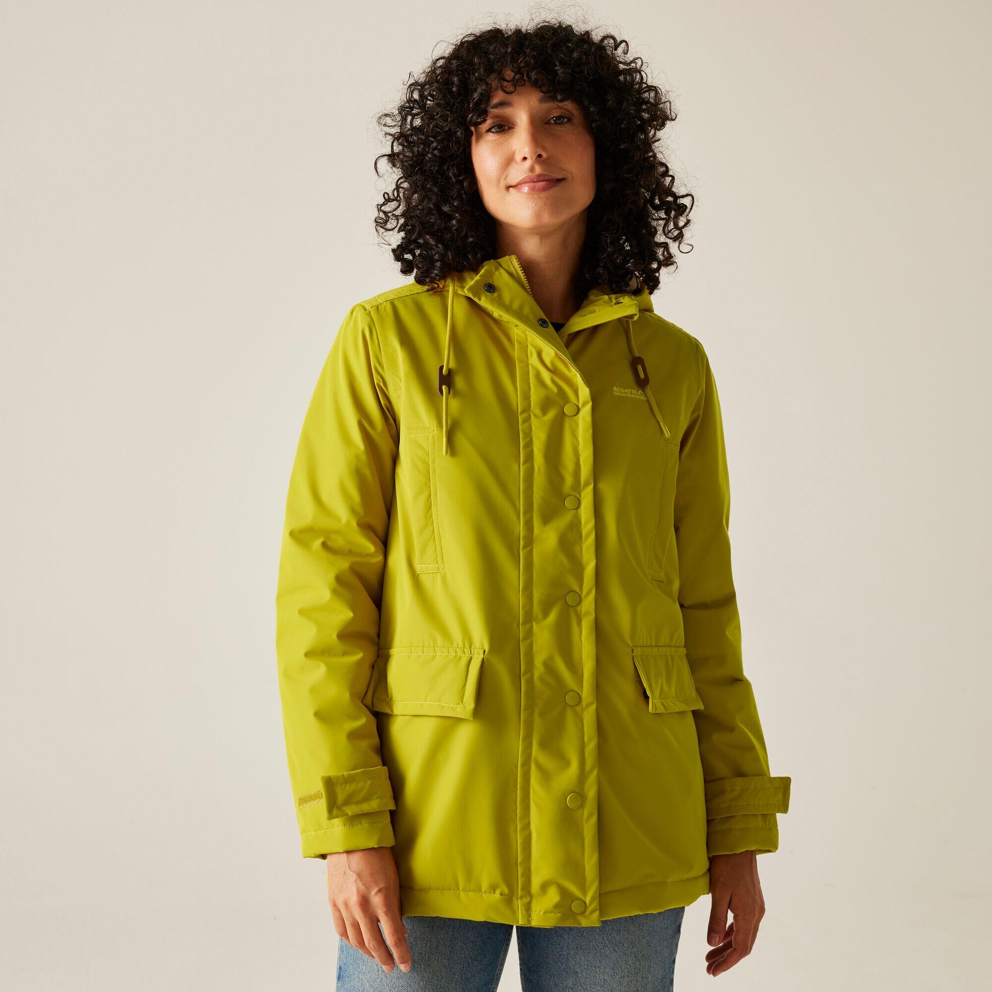 Regatta - Veste Mi-longue Orla À Capuche, Respirante, Imperméable Et Isolée Pour Femme - Doudoune Synthétique - Noir - Decathlon