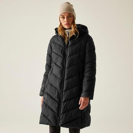 Anita Wasserabweisende Wärmende Steppjacke mit Kapuze für Damen