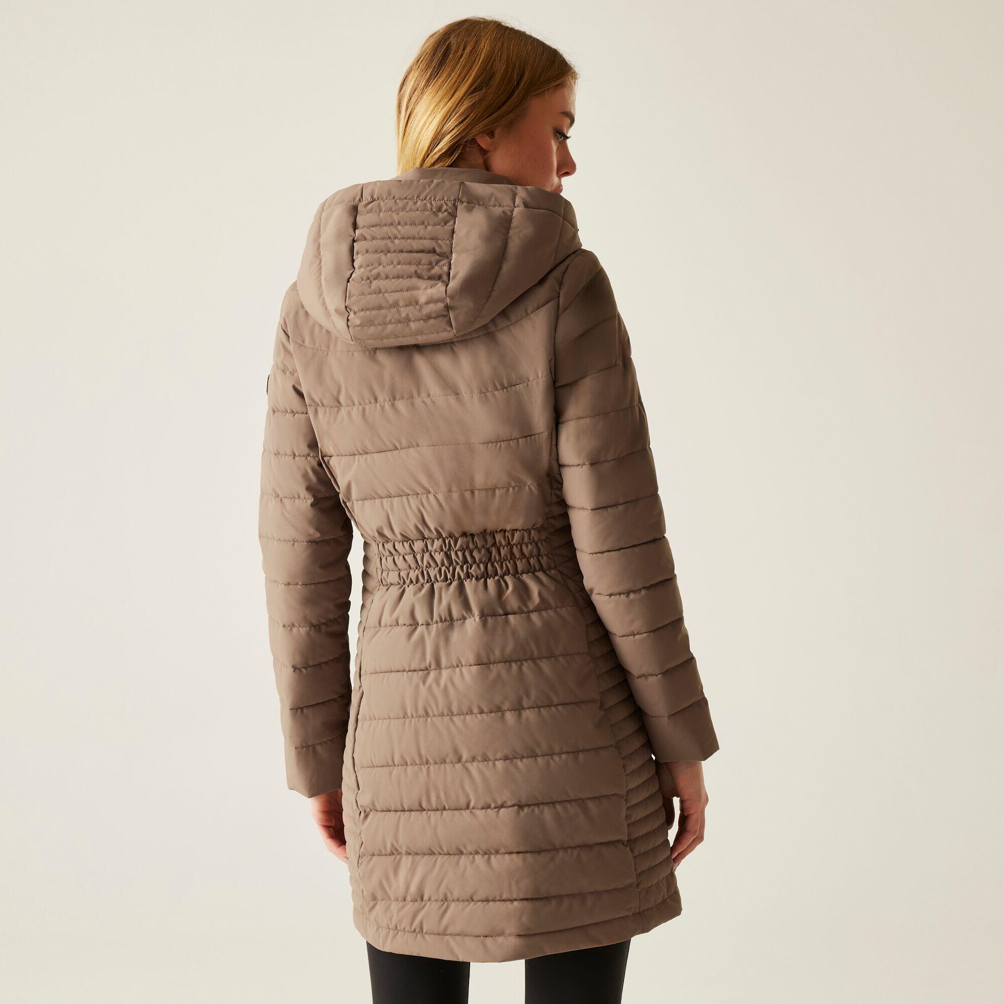Veste Andria matelassée isolante à capuche déperlante pour femme 2/7
