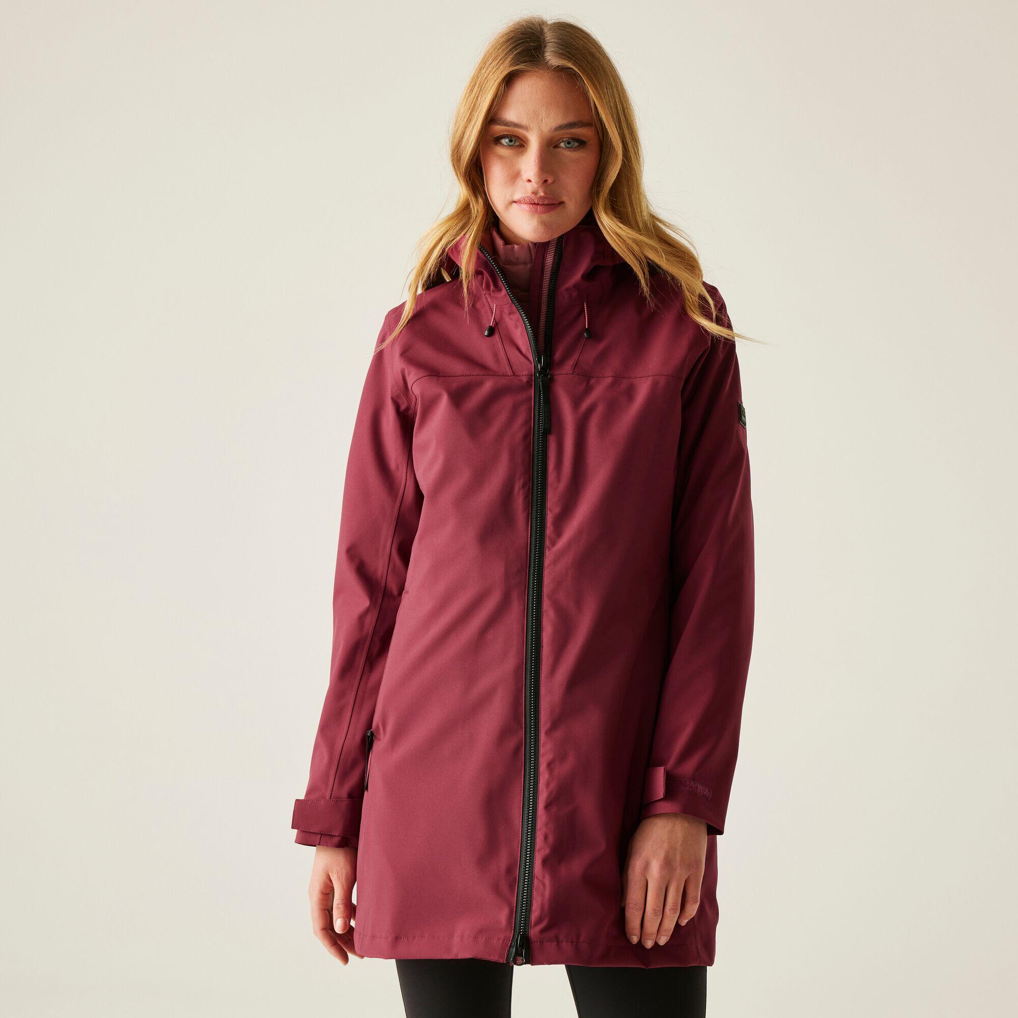 Regatta - Veste Coriver Imperméable Et Respirante 3 En 1 Pour Femme - Doudoune Synthétique - Rose - Decathlon
