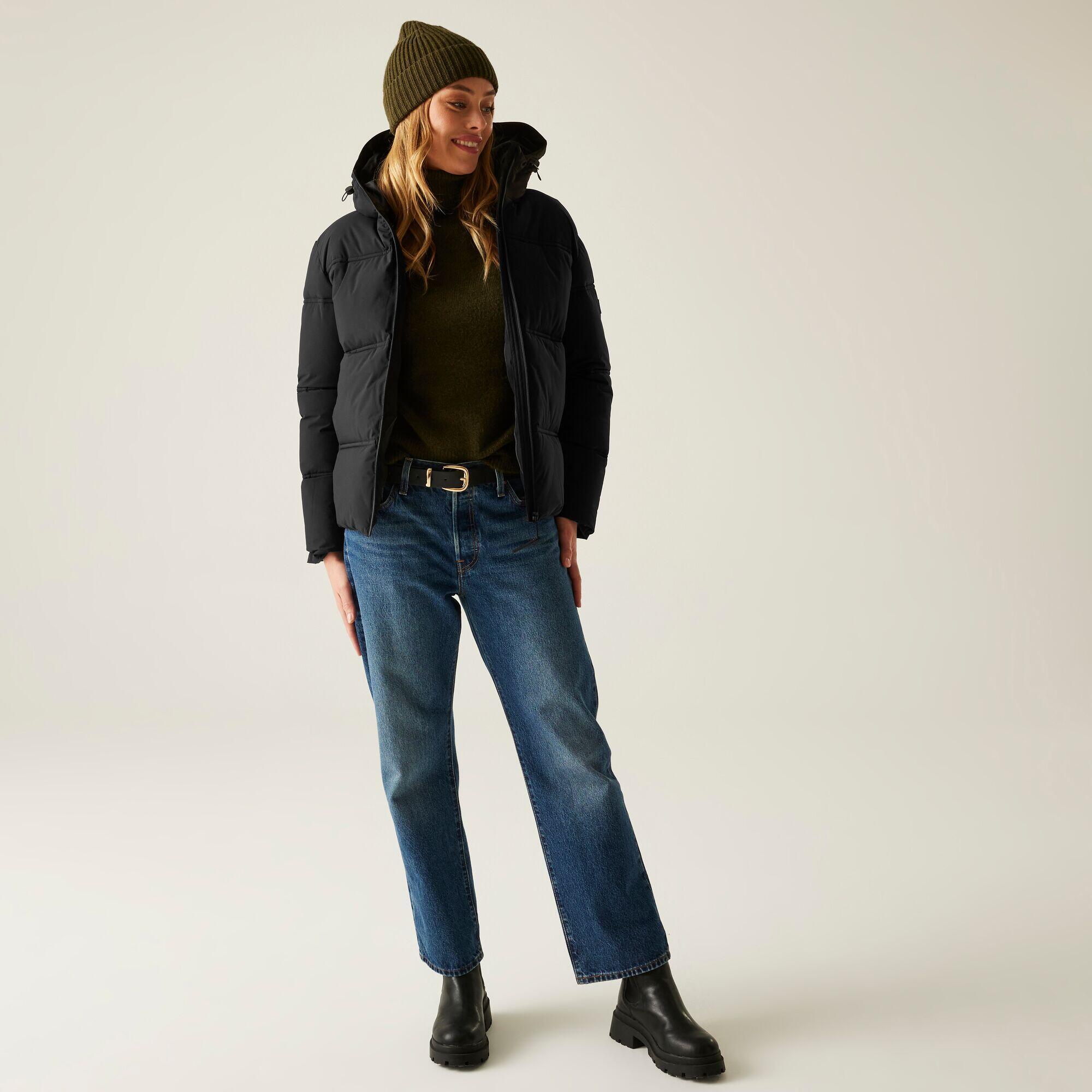 Veste Roxienne matelassée isolante à capuche déperlante pour femme 3/7